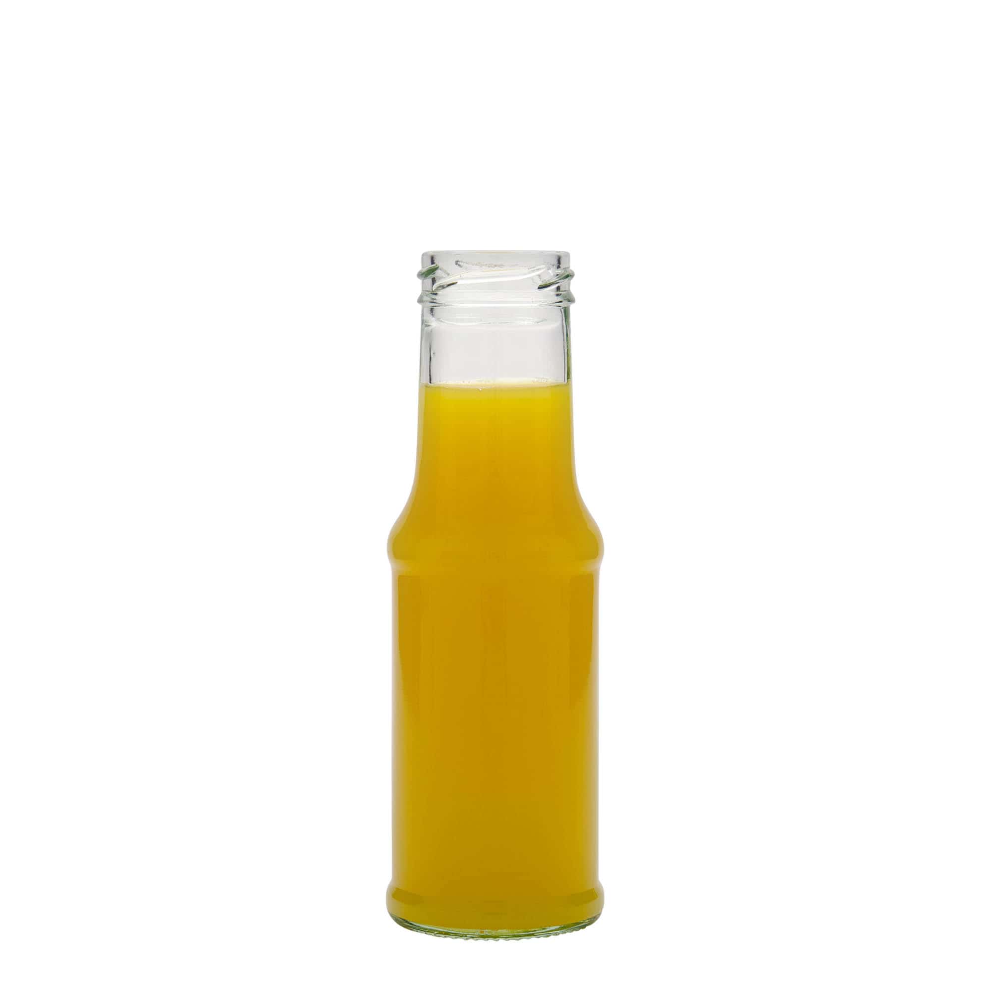 200 ml Saucenflasche, Glas, Mündung: Twist-Off (TO 43)