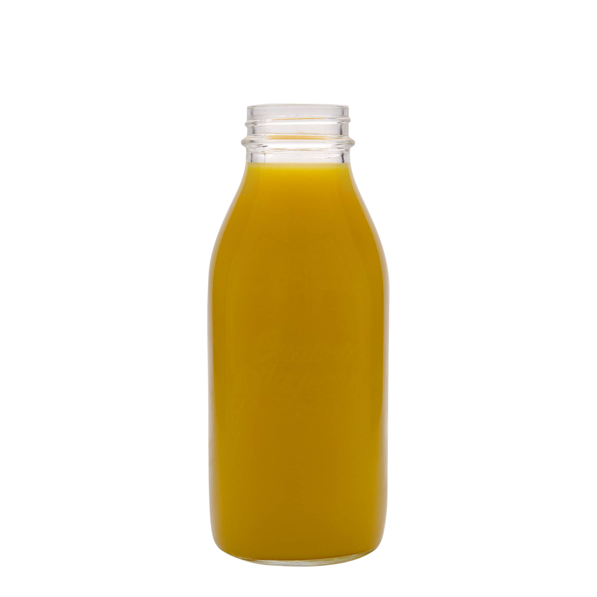 1.000 ml Glasflasche «Quattro Stagioni», Mündung: Schraubverschluss