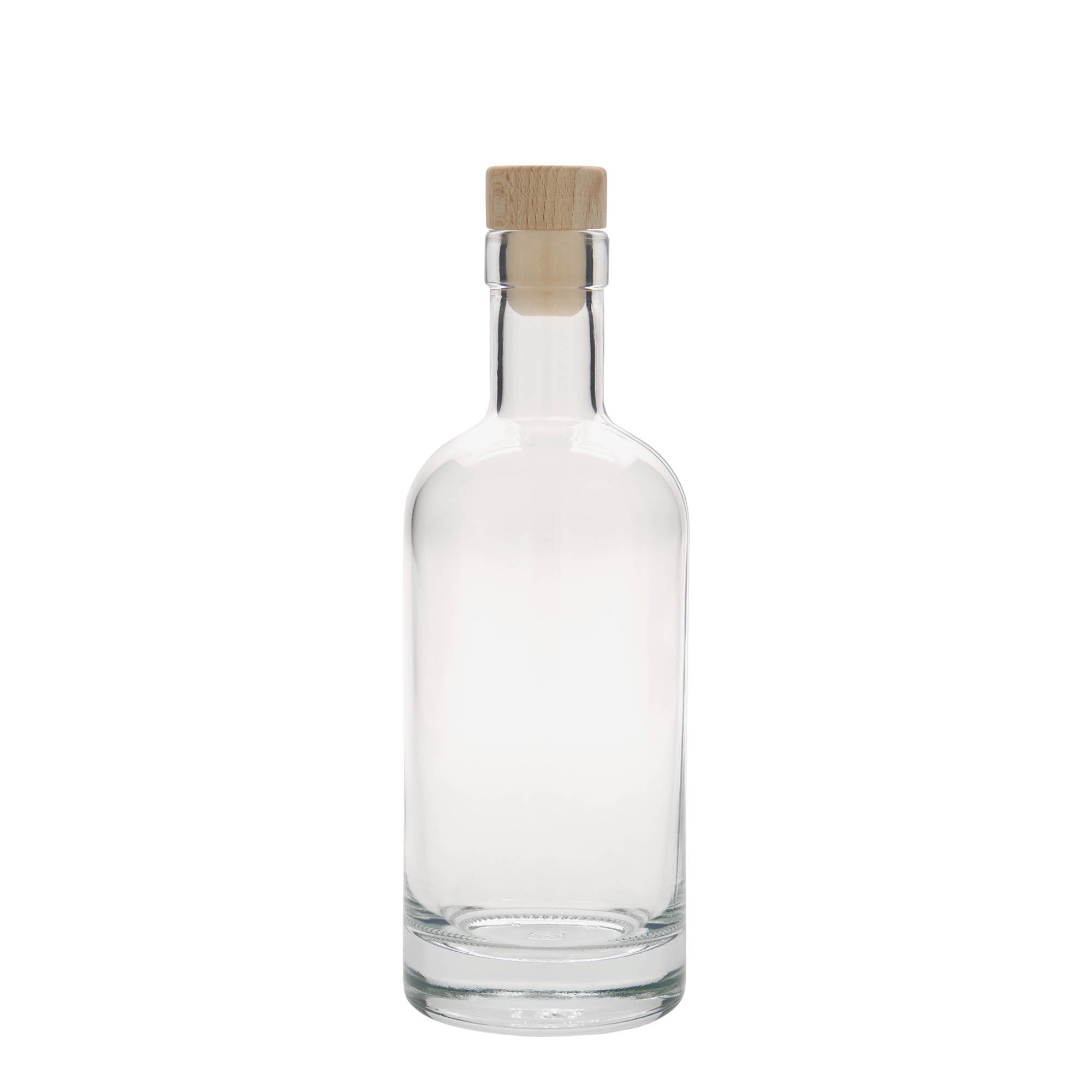 350 ml Glasflasche 'Linea Uno', Mündung: Kork 350 ml Glasflasche 'Linea Uno', Mündung: Kork