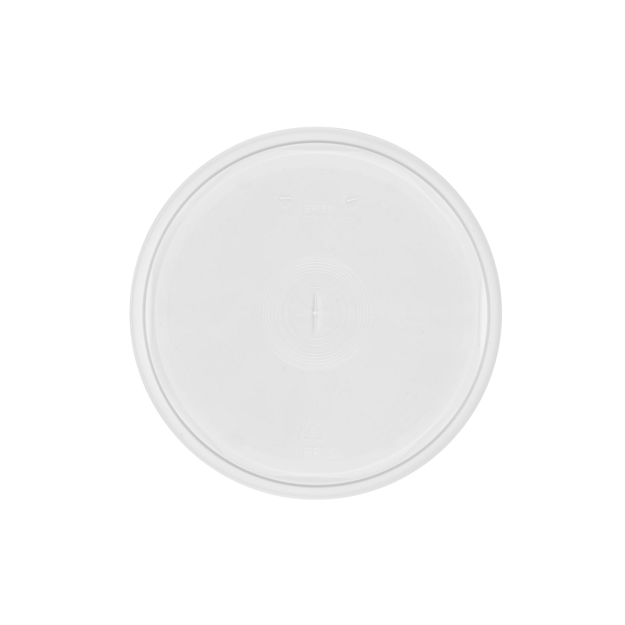 Deckel für 2,5 l Eimer, PP-Kunststoff, weiß Deckel für 2,5 l Eimer, PP-Kunststoff, weiß