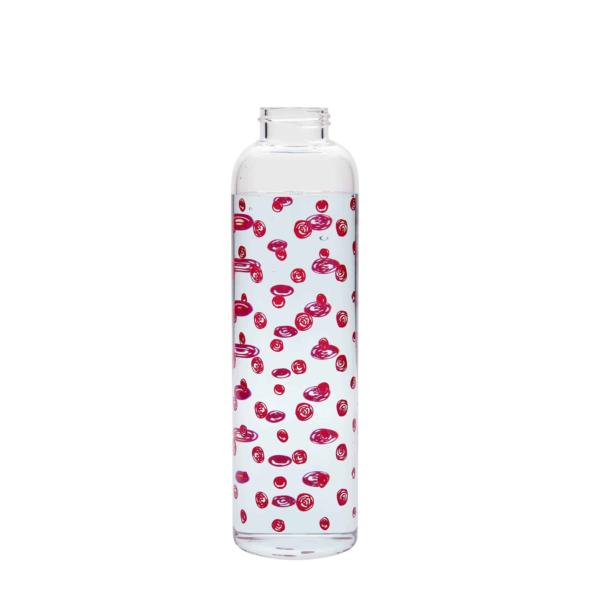 500 ml Trinkflasche 'Perseus - Rote Punkte', Mündung: Schraubverschluss 500 ml Trinkflasche 'Perseus - Rote Punkte', Mündung: Schraubverschluss