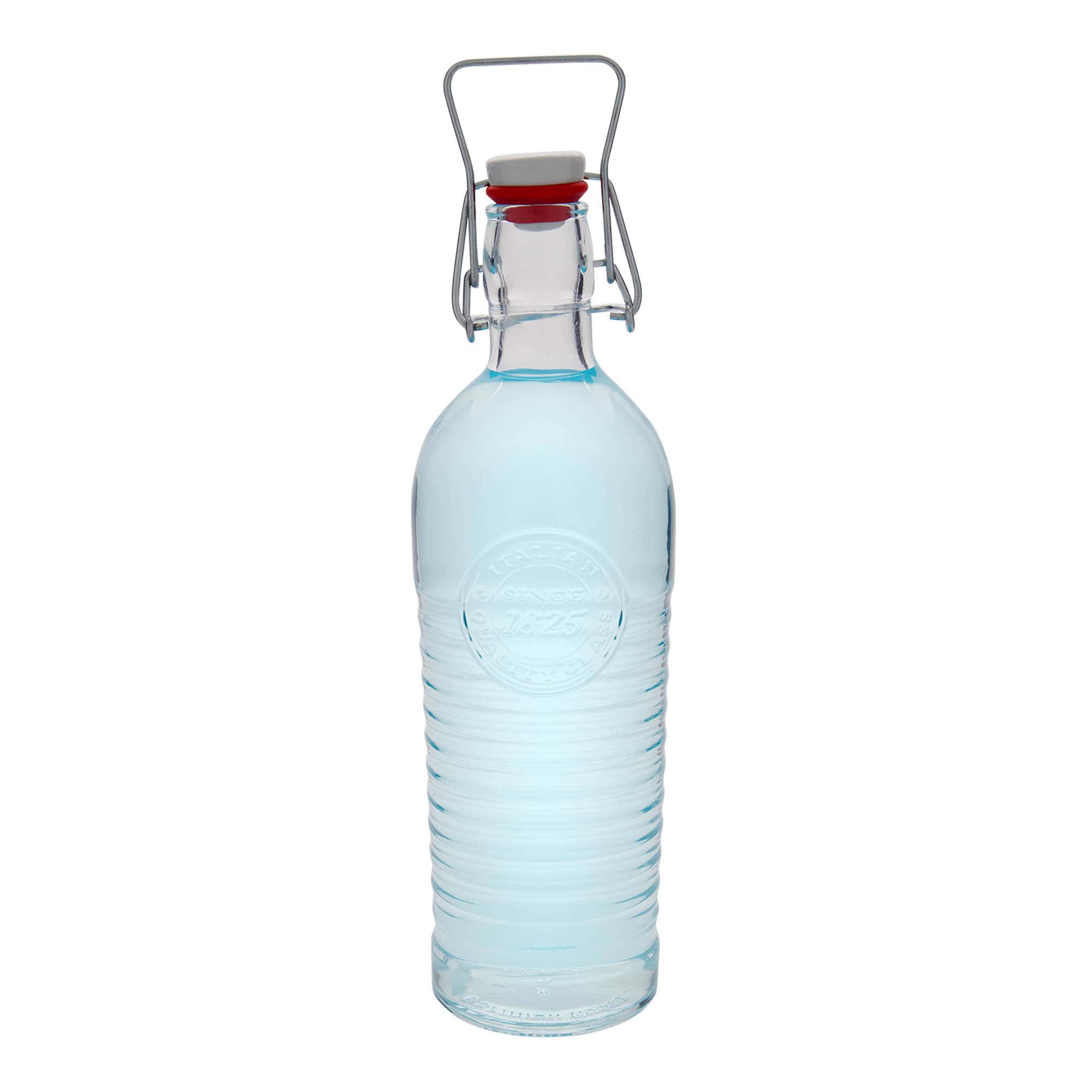 1.200 ml Glasflasche «Officina 1825», Mündung: Bügelverschluss