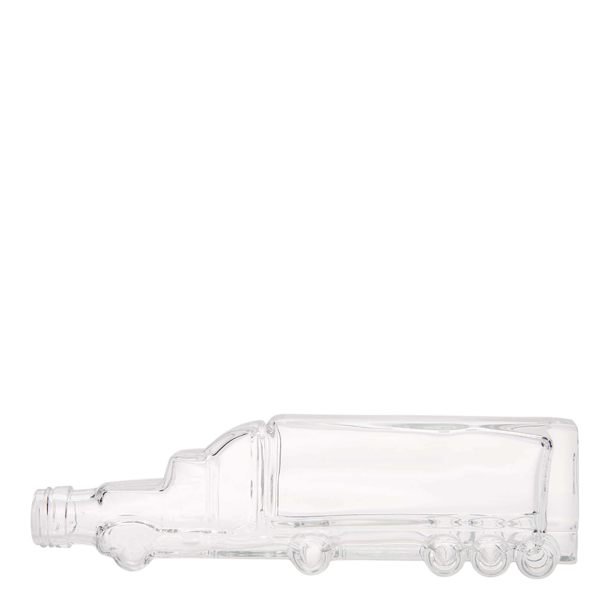 200 ml Glasflasche «Truck», Mündung: PP 25