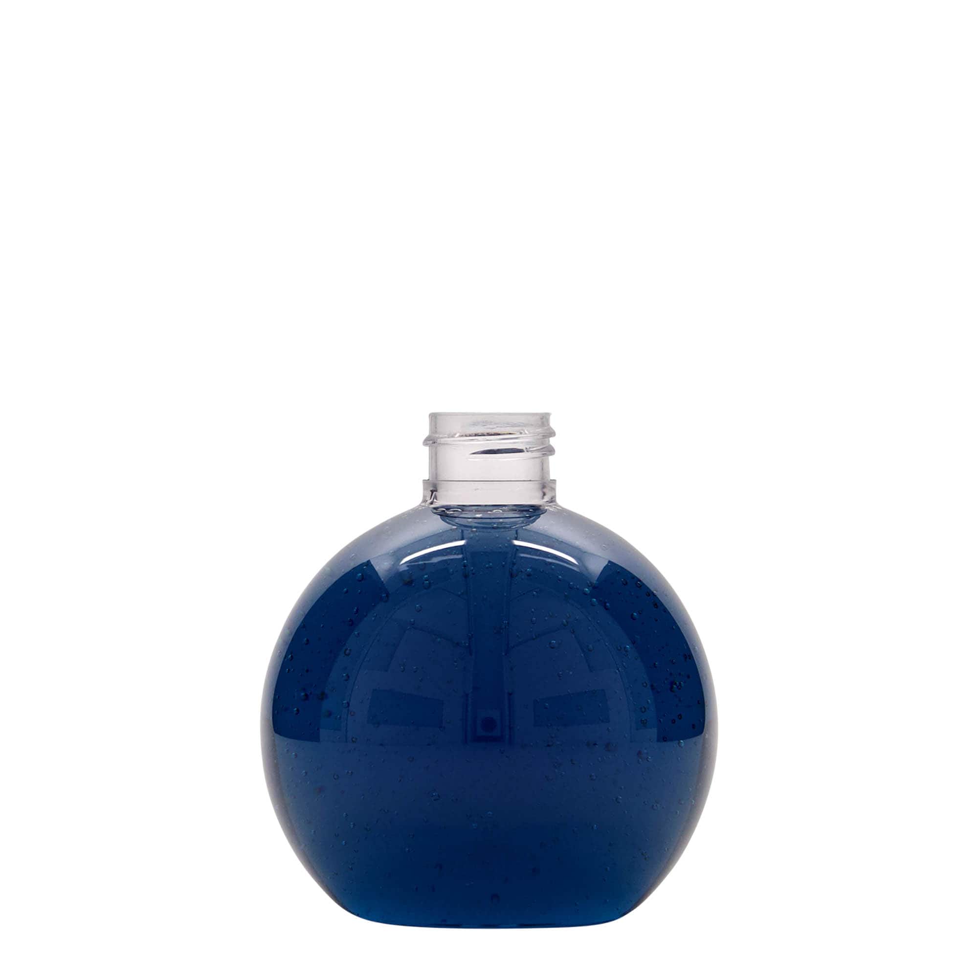 250 ml PET-Flasche «Perry», rund, Kunststoff, Mündung:  24/410