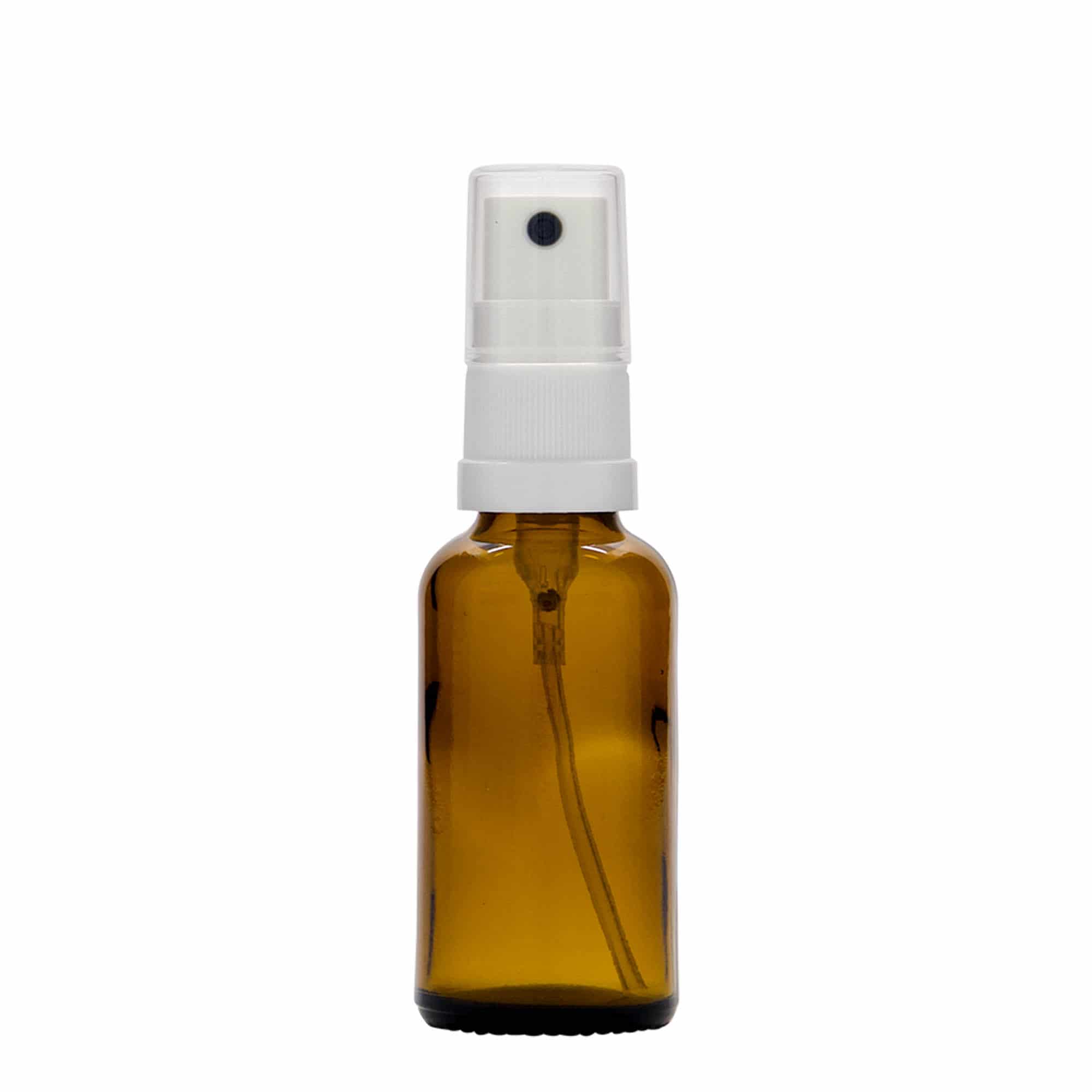 30 ml Sprühflasche Medizin, Glas, braun, Mündung: DIN 18 30 ml Sprühflasche Medizin, Glas, braun, Mündung: DIN 18