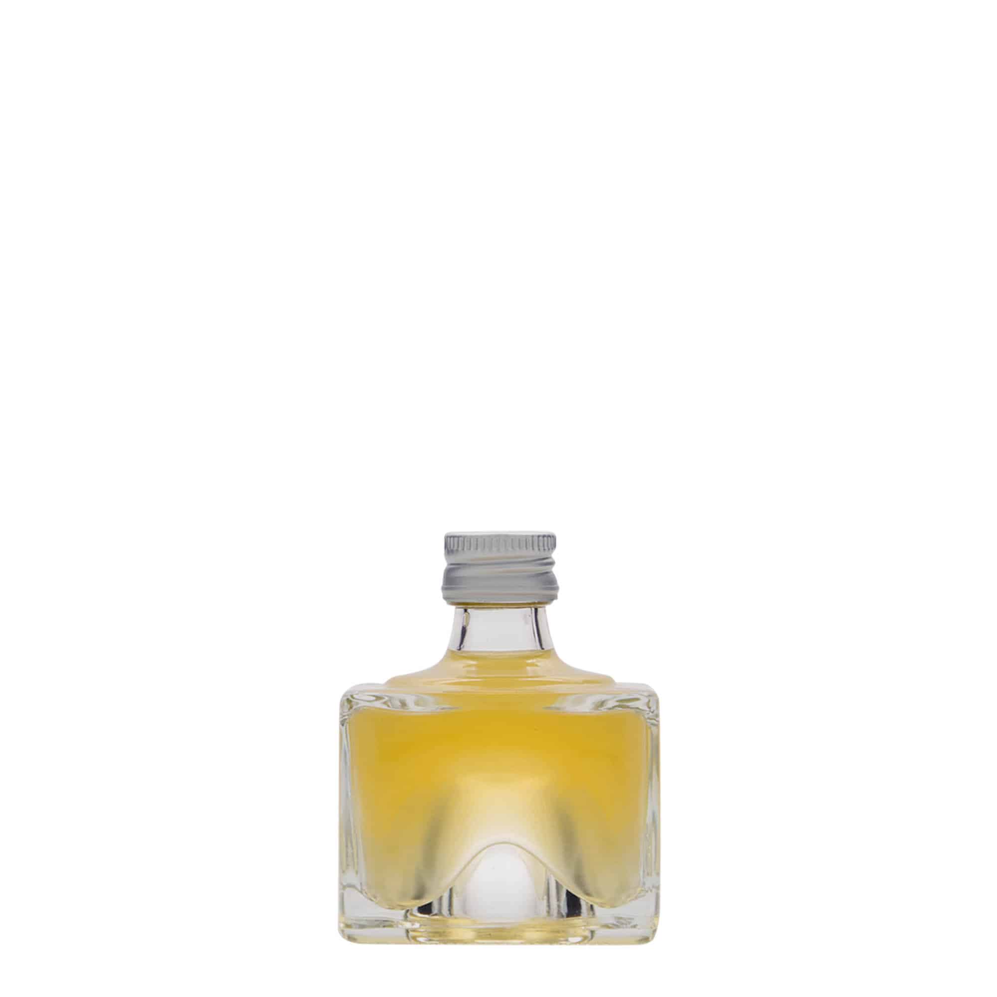 40 ml Glasflasche «Cocolores», quadratisch, Mündung: PP 18