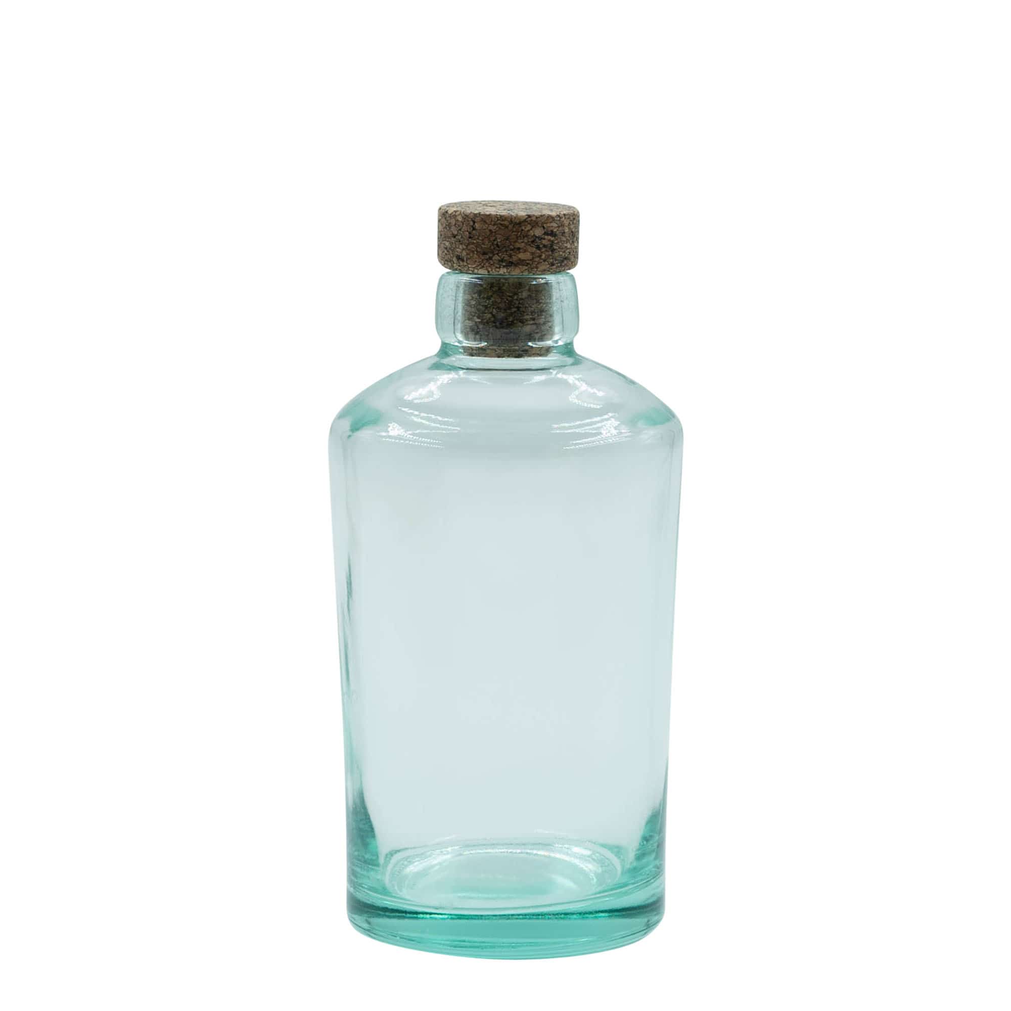 500 ml Glasflasche 'Barrel', Mündung: Kork