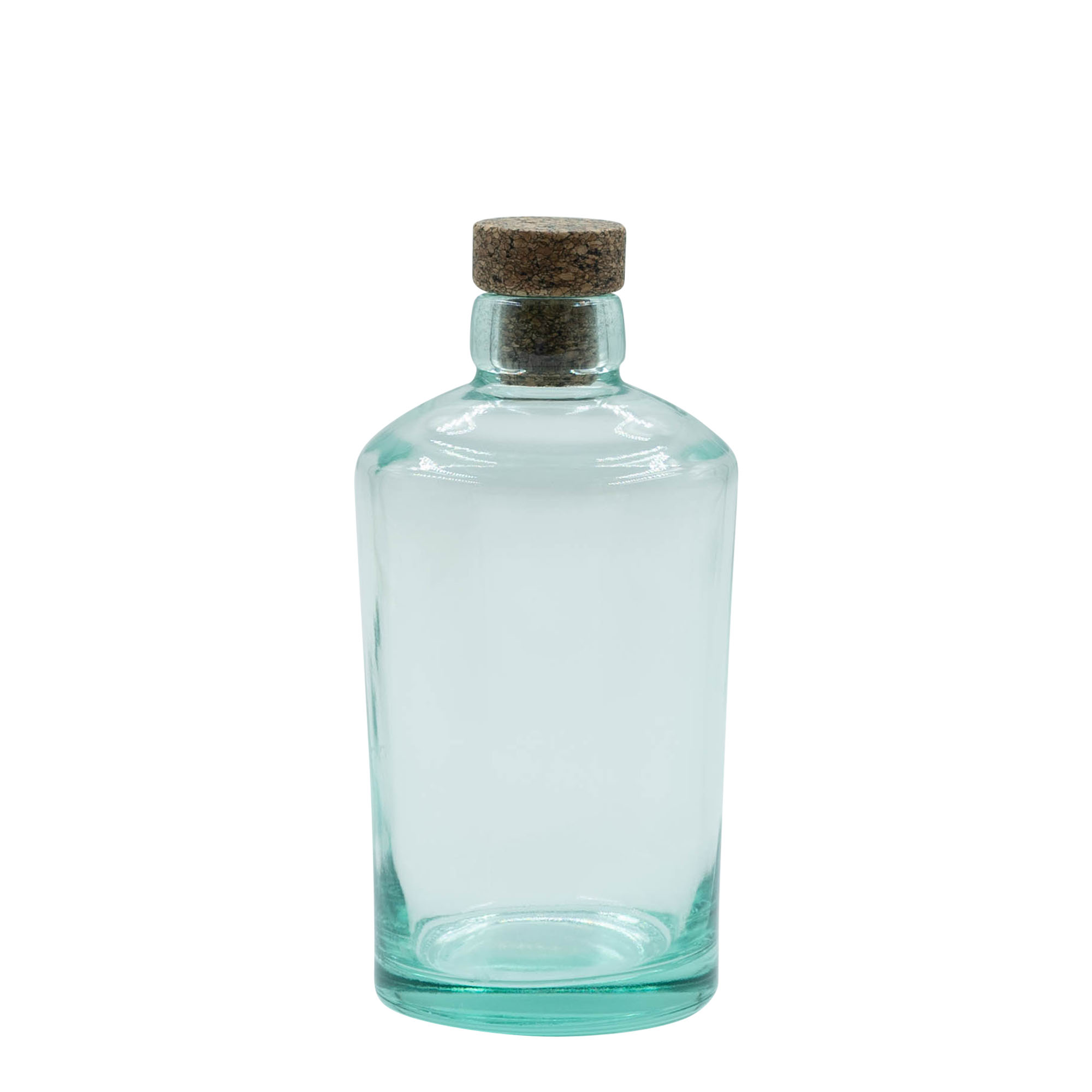 500 ml Glasflasche «Barrel», Mündung: Kork