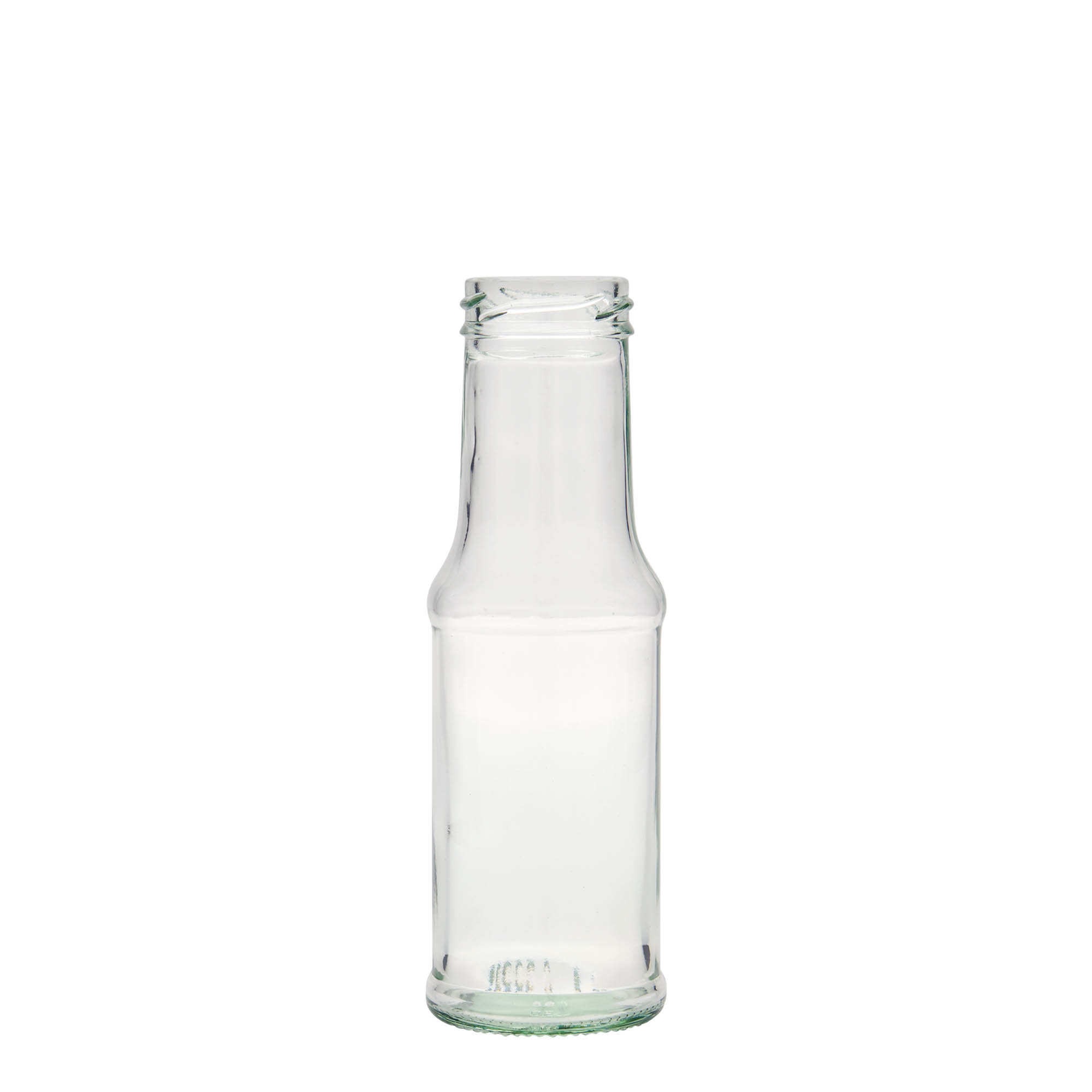 200 ml Sossenflasche, Glas, Mündung: Twist-off (TO 43)