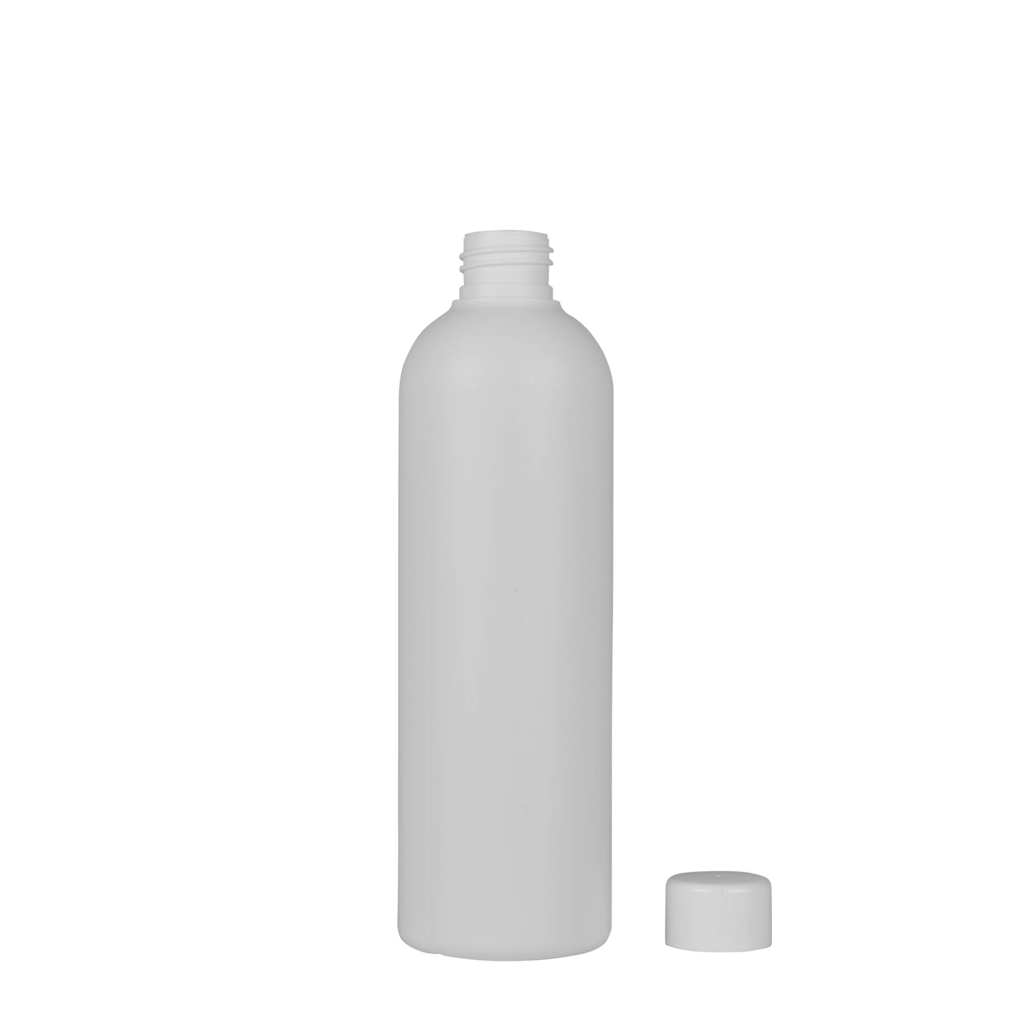 300 ml Kunststoffflasche 'Tuffy', HDPE, weiß, Mündung: 24/410 300 ml Kunststoffflasche 'Tuffy', HDPE, weiß, Mündung: 24/410