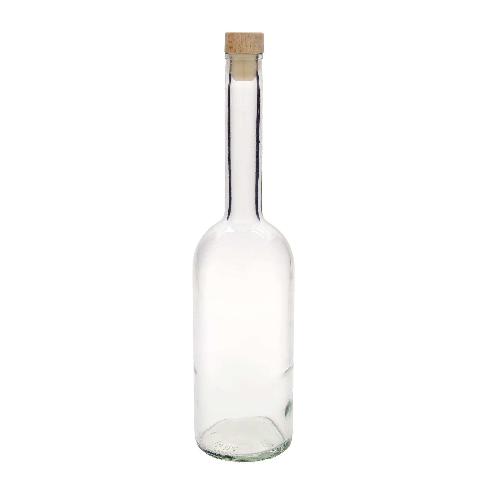 700 ml Glasflasche 'Opera', Mündung: Kork
