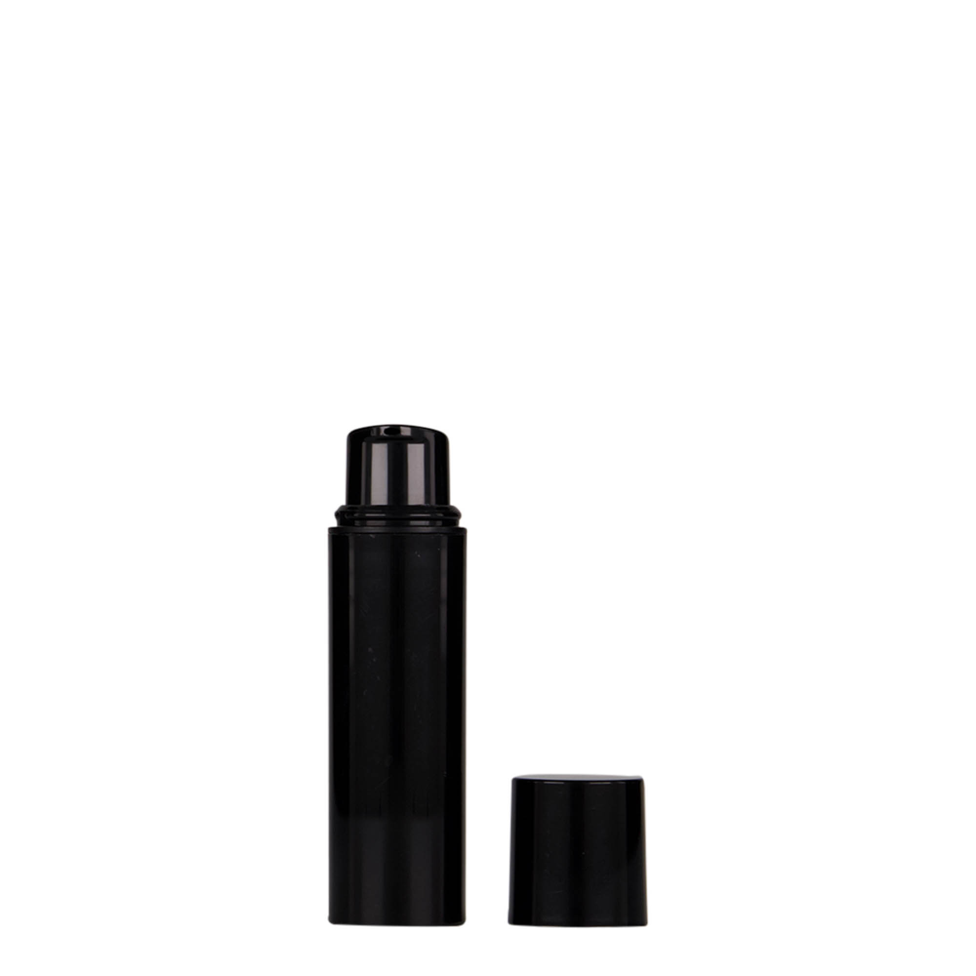 10 ml Airless Dispenser 'Nano', PP-Kunststoff, schwarz