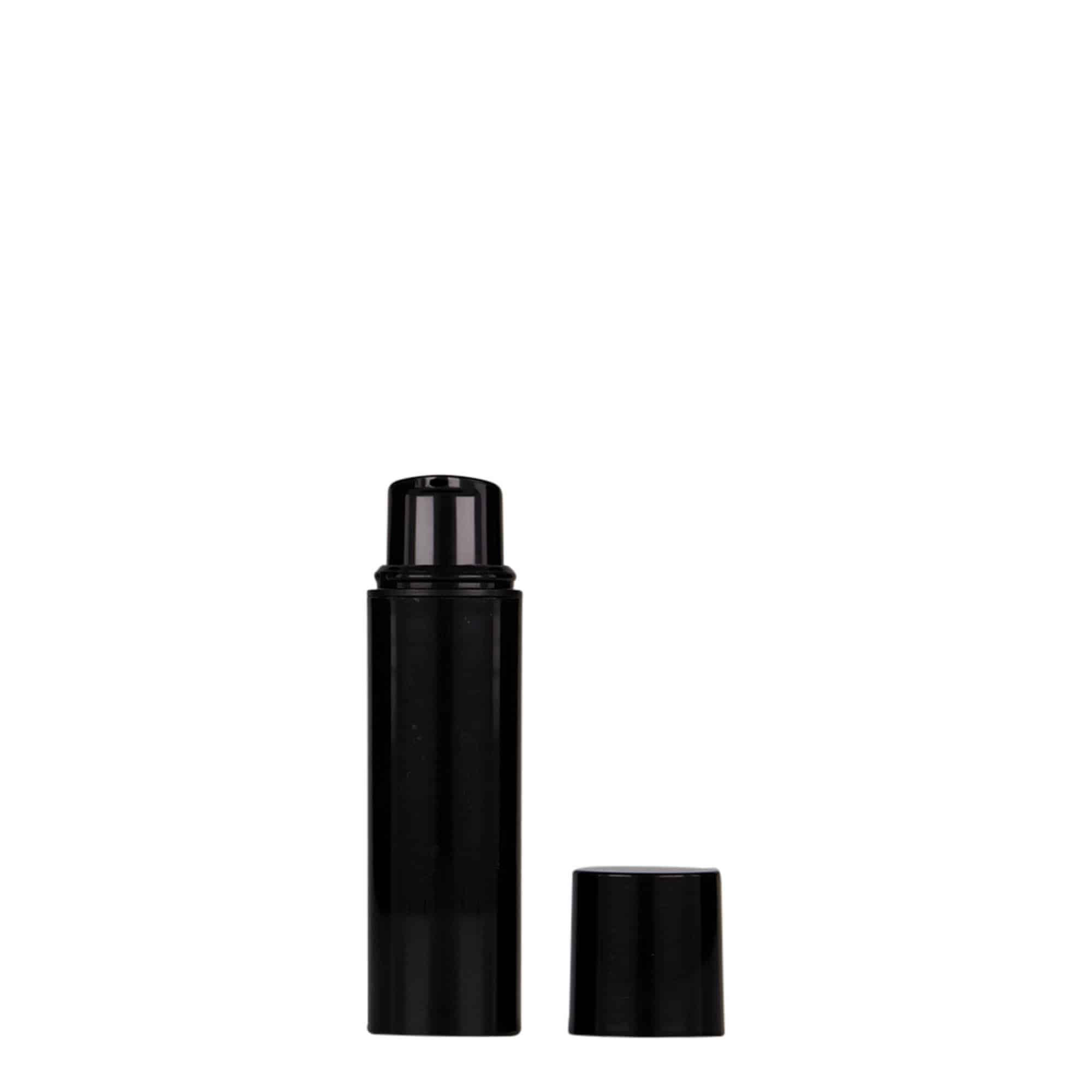 10 ml Airless Dispenser «Nano», PP-Kunststoff, schwarz