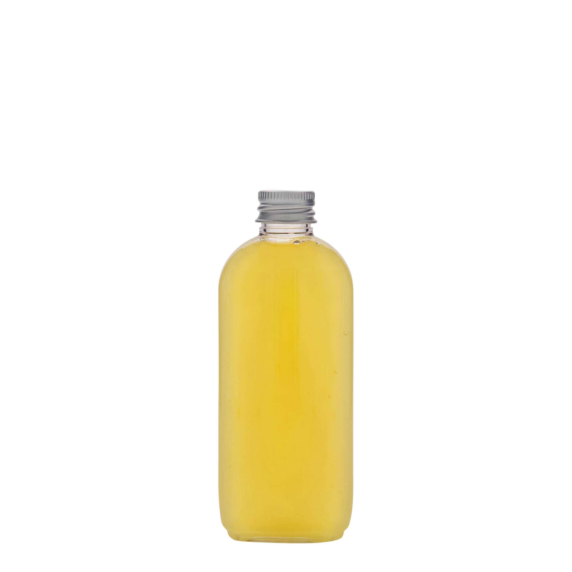 100 ml PET-Flasche 'Iris', oval, Kunststoff, Mündung: 20/410