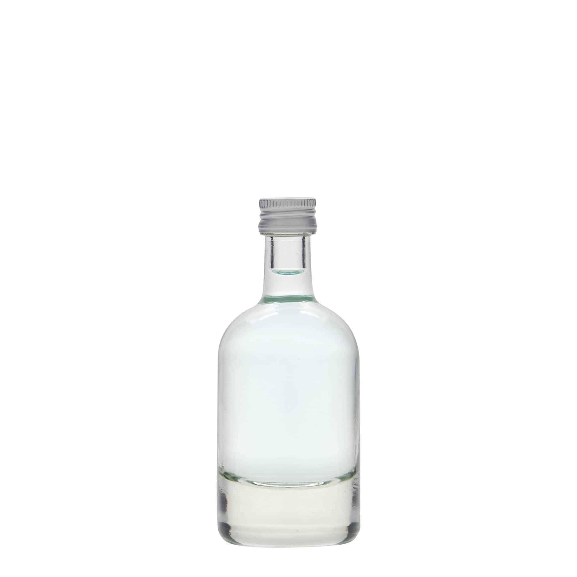50 ml Glasflasche «Linea Uno», Mündung: PP 18