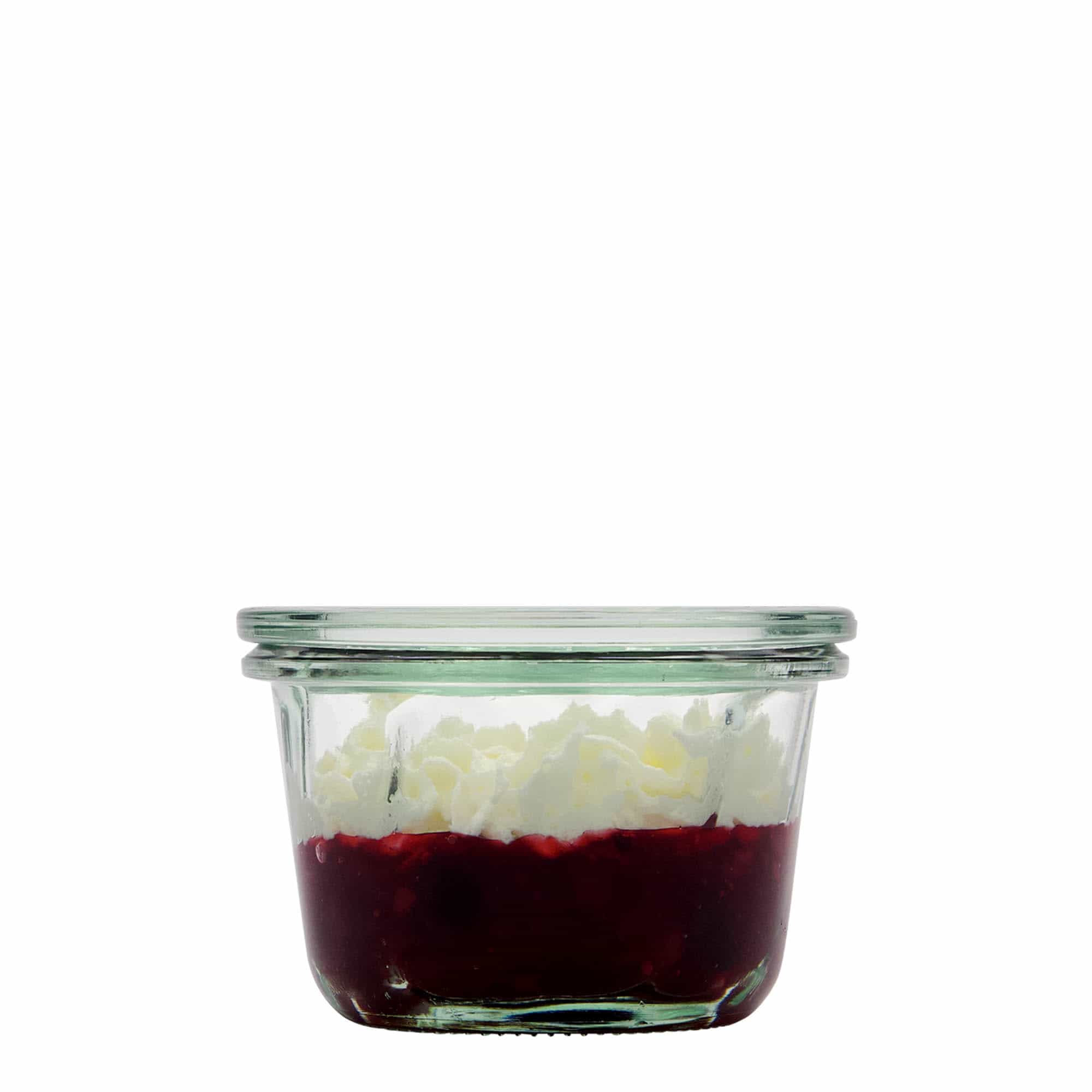 165 ml WECK-Gugelhupfglas, Mündung: Rundrand
