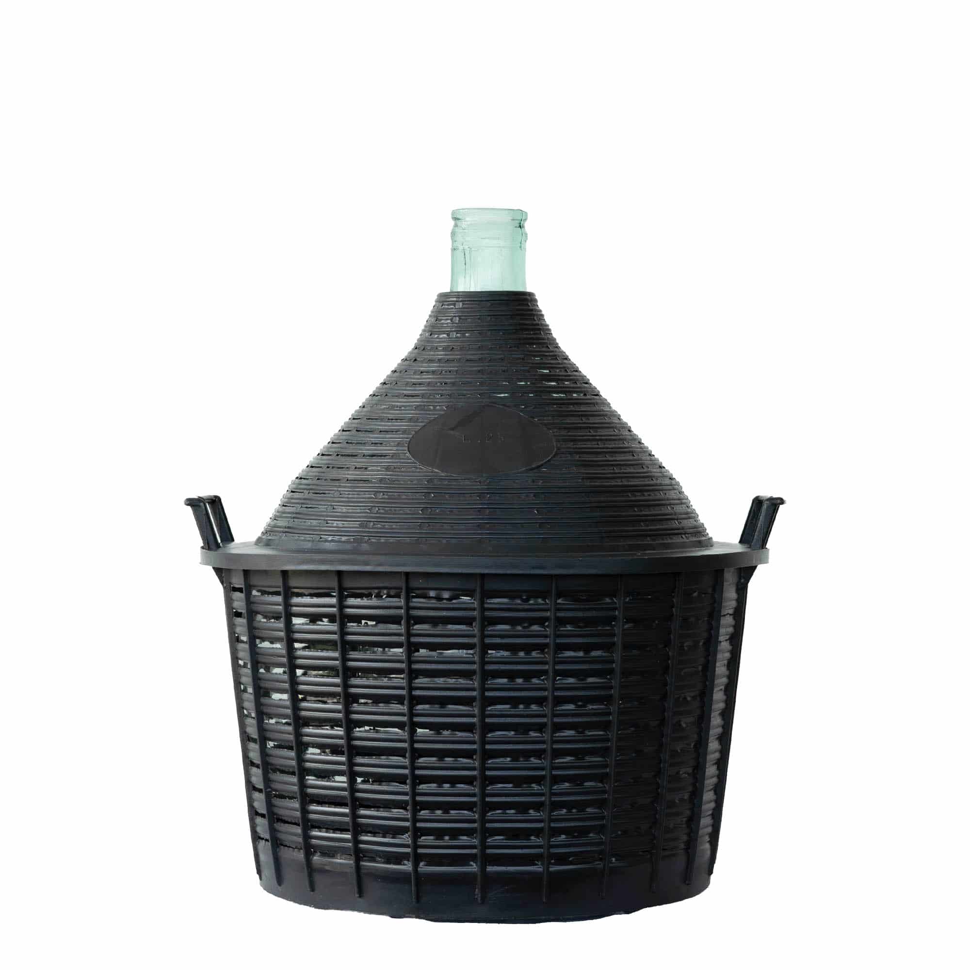 25 l Ballonflasche Enghals, Glas, Mündung: Stülpdeckel 25 l Ballonflasche Enghals, Glas, Mündung: Stülpdeckel