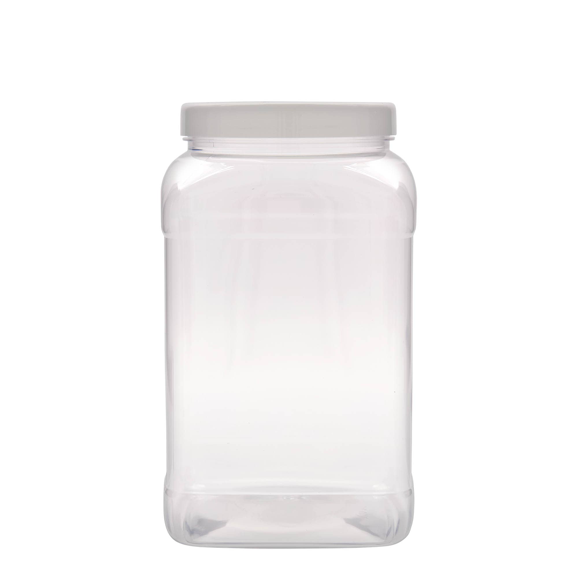 3.000 ml PET-Dose «Dana», quadratisch, Kunststoff, Mündung: 110/400