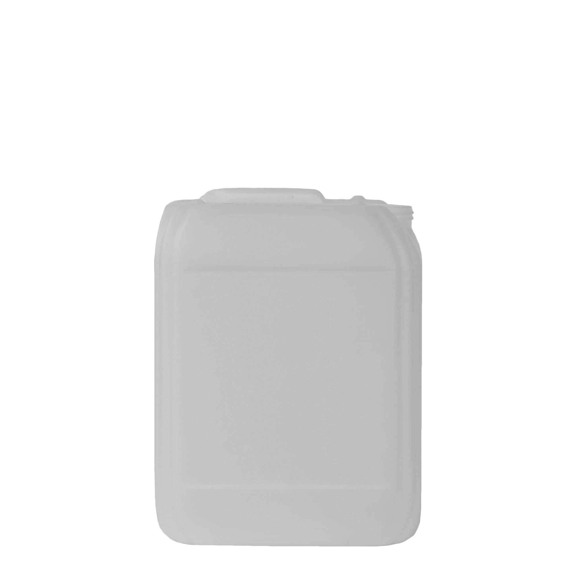 10 l Kanister, rechteckig, HDPE-Kunststoff, natur, Mündung: ND 55 10 l Kanister, rechteckig, HDPE-Kunststoff, natur, Mündung: ND 55