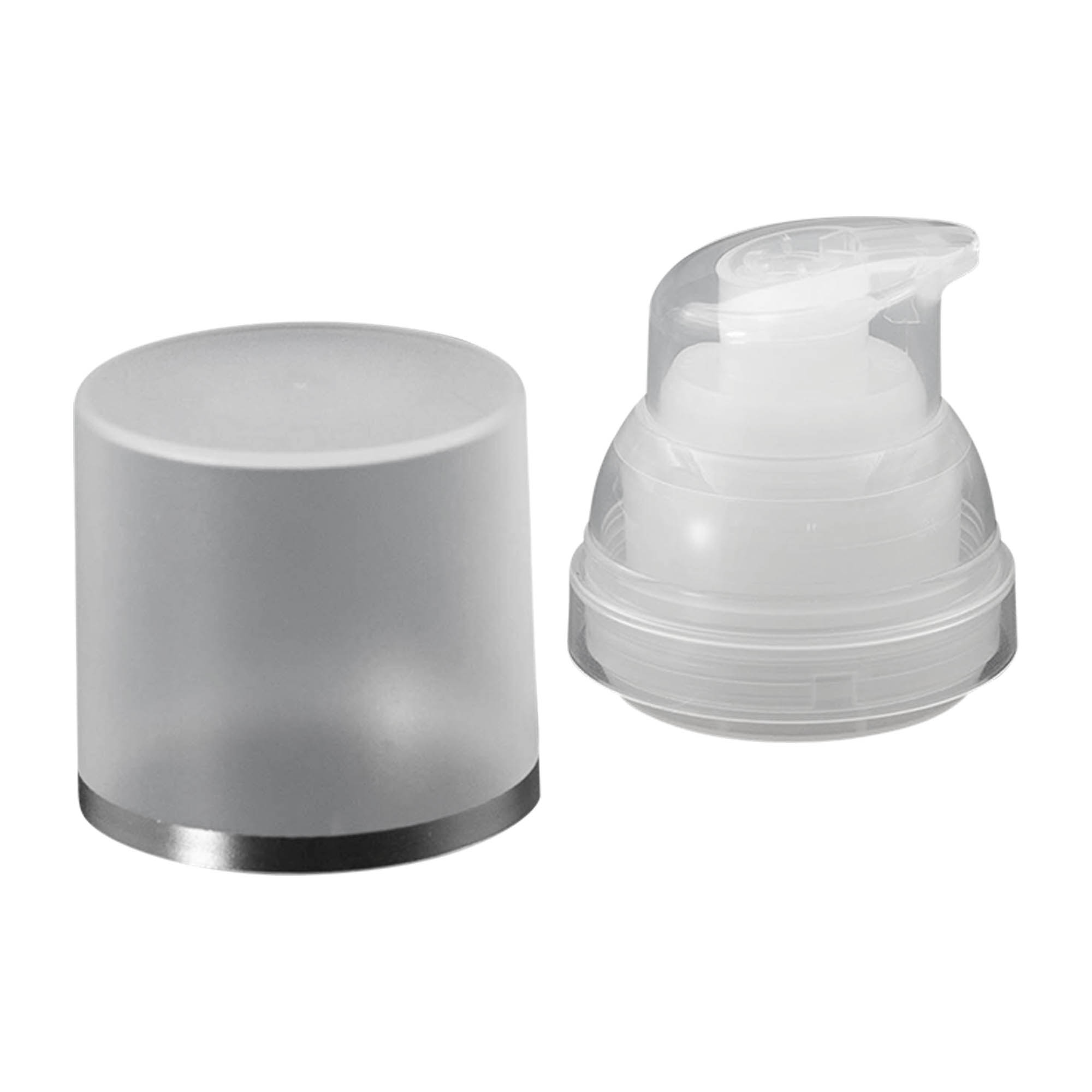 Airless Dispenser Pumpkopf 'Mezzo', PP-Kunststoff, natur