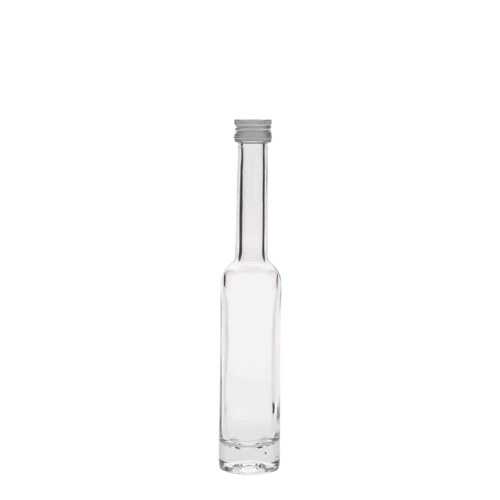 40 ml Glasflasche «Platina», Mündung: PP 18