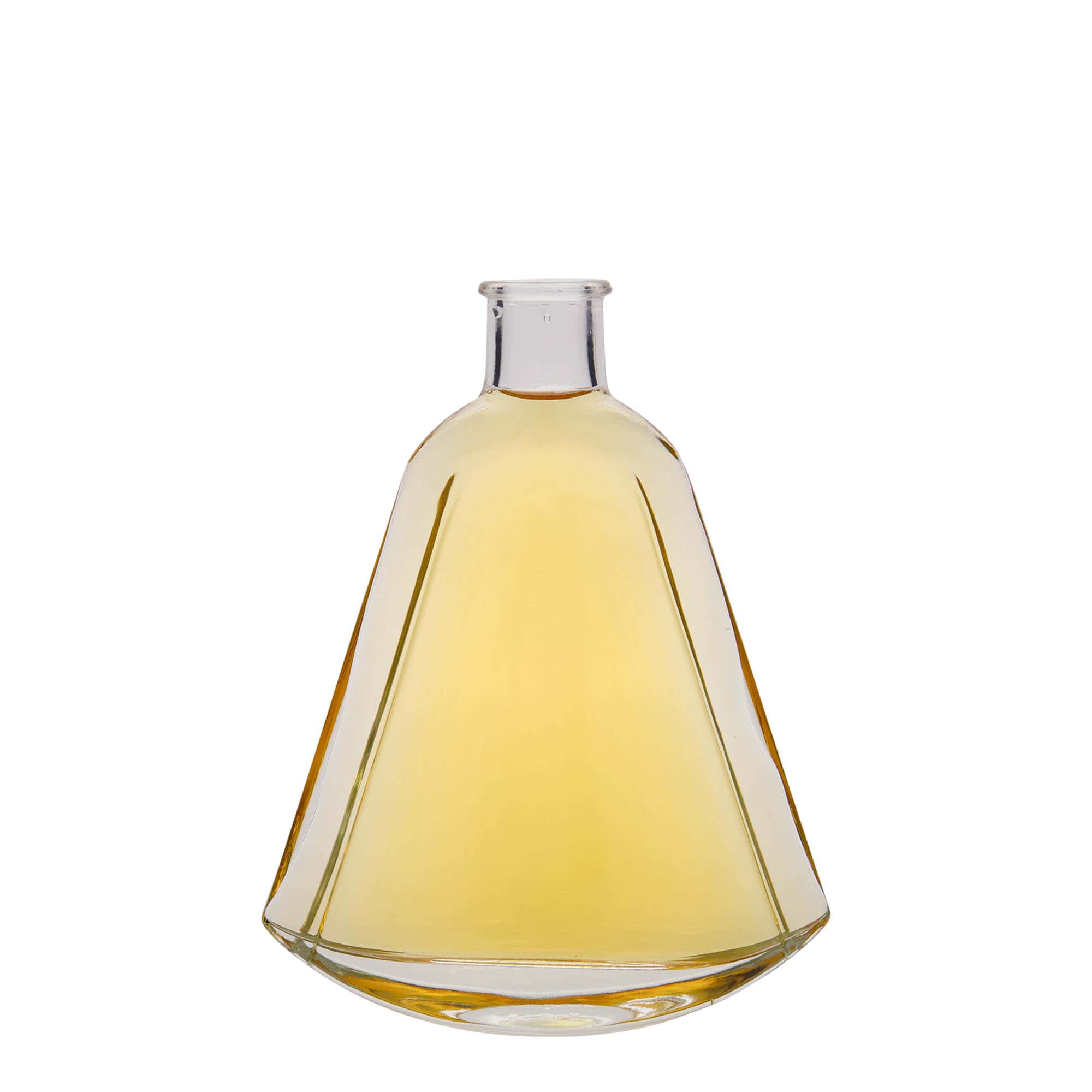 200 ml Glasflasche 'Maurizio', oval, Mündung: Kork 200 ml Glasflasche 'Maurizio', oval, Mündung: Kork