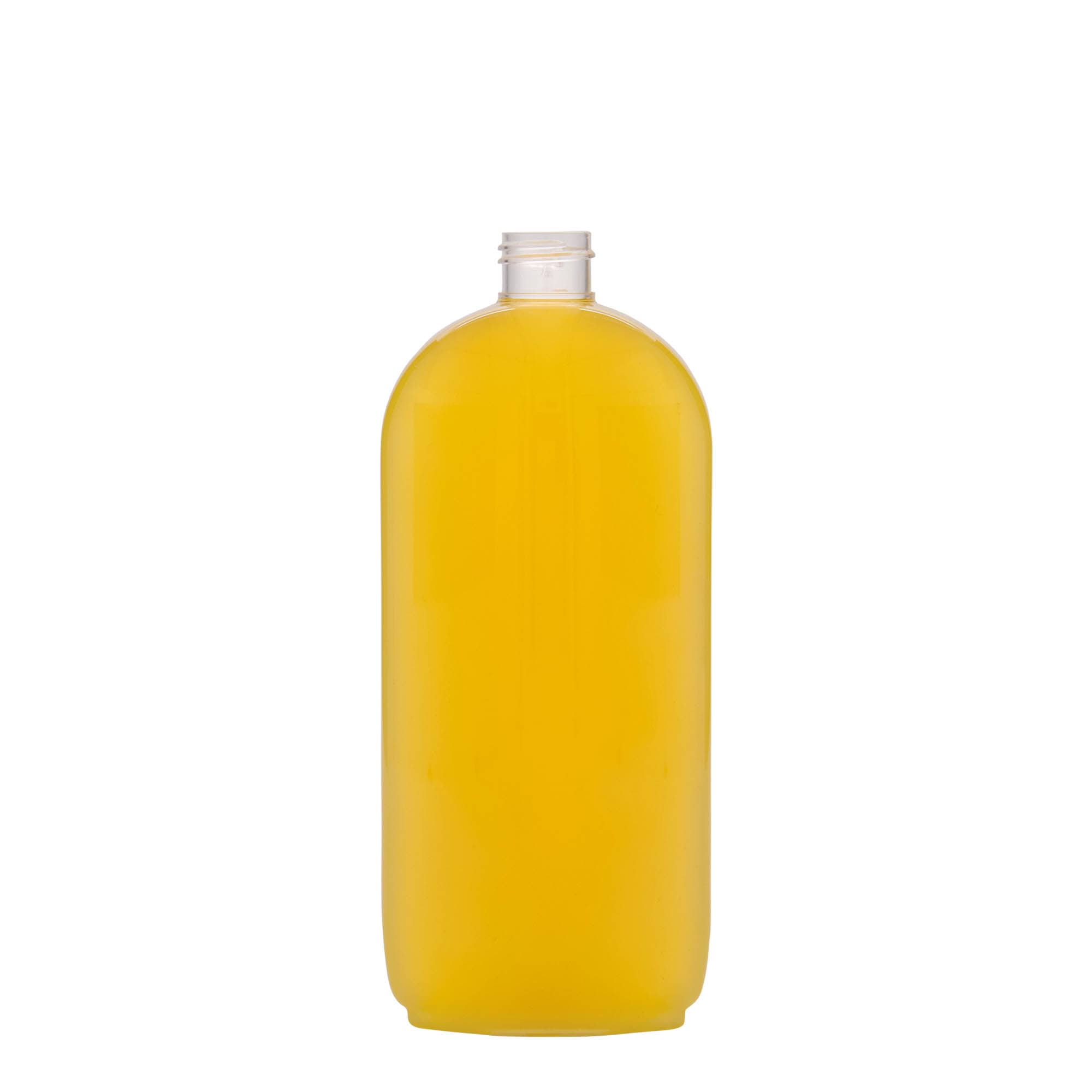 500 ml PET-Flasche «Iris», oval, Kunststoff, Mündung:  24/410