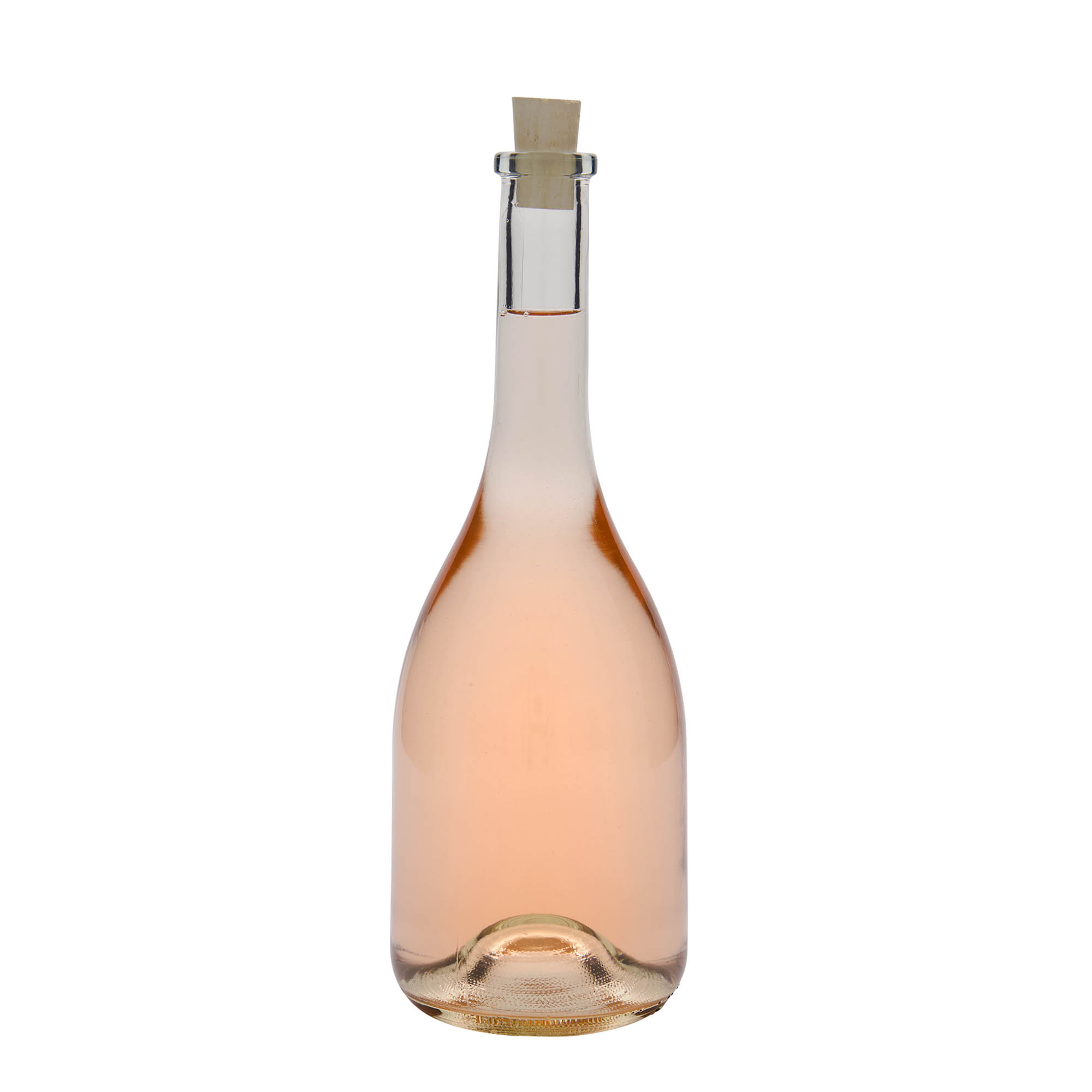 750 ml Glasflasche «Rustica», Mündung: Kork