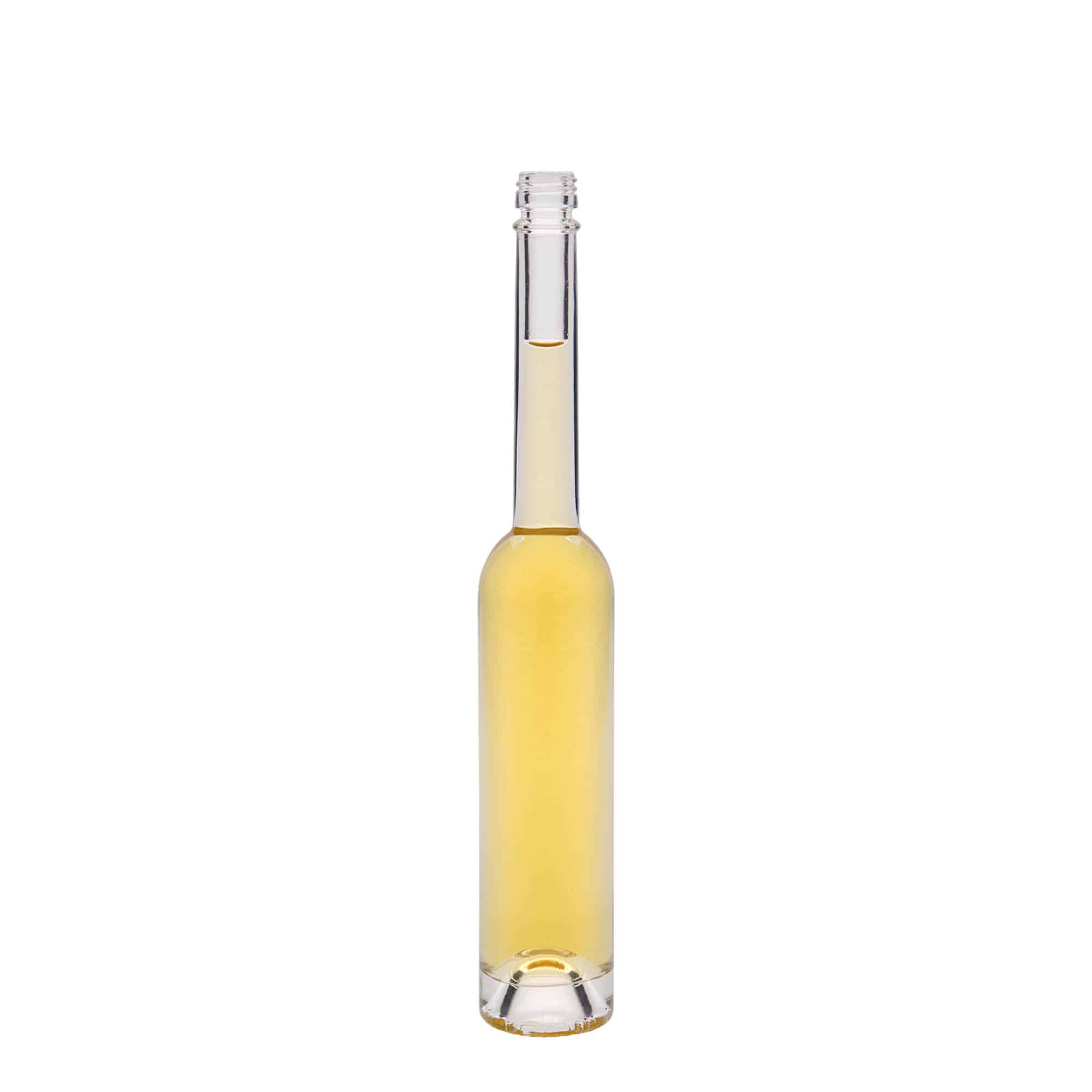 100 ml Glasflasche «Platina», Mündung: PP 18