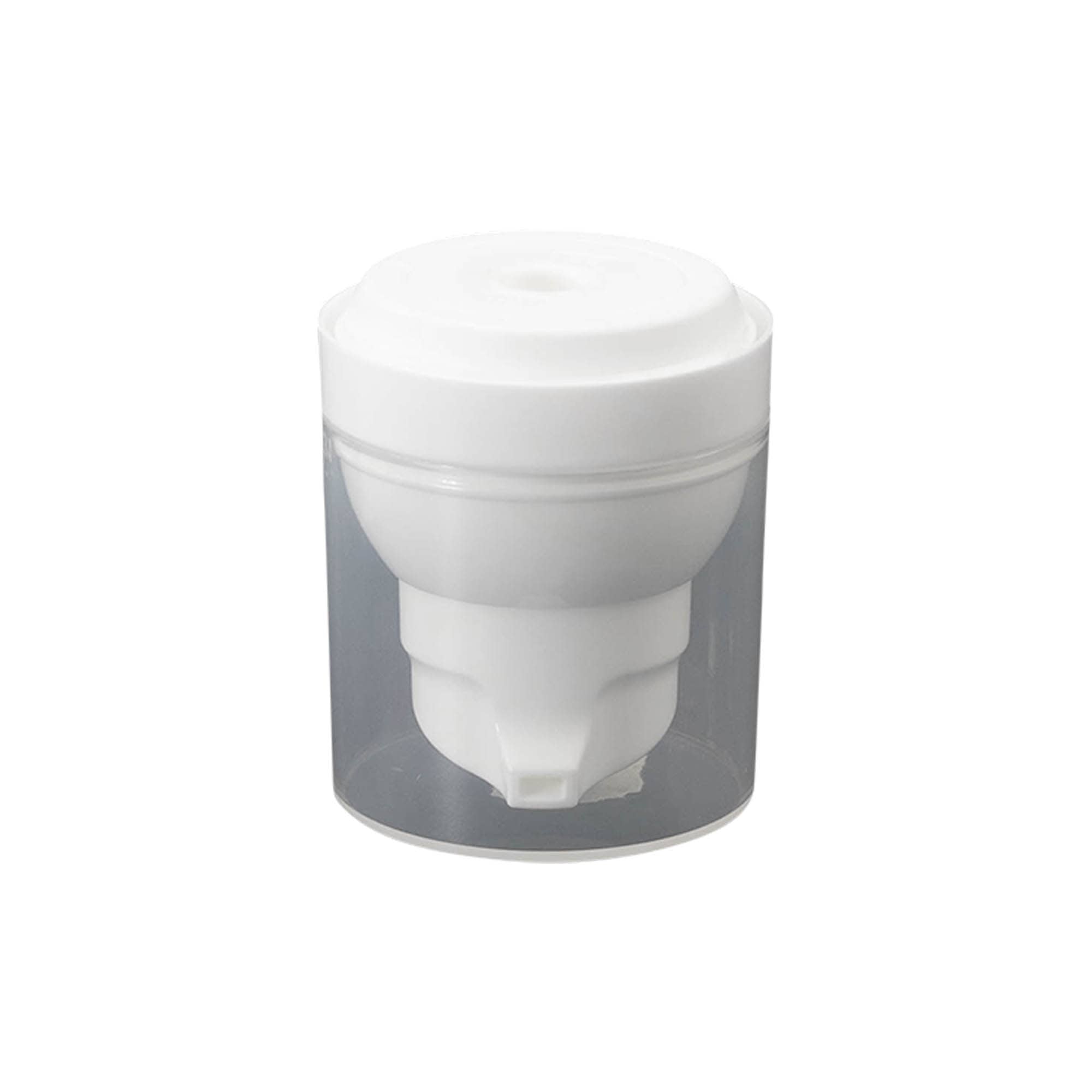 Airless Dispenser Pumpkopf 'Mezzo', PP-Kunststoff, weiß