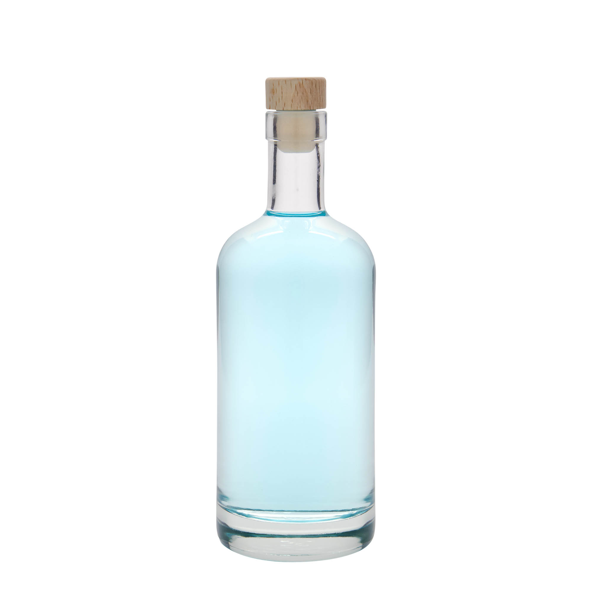 500 ml Glasflasche 'Linea Uno', Mündung: Kork
