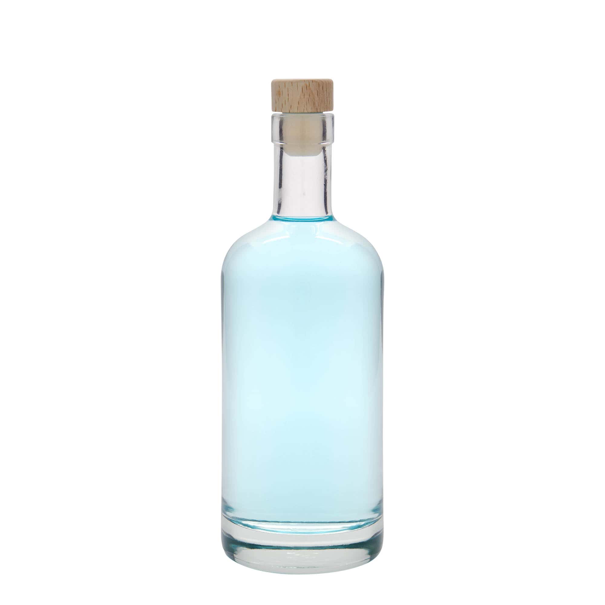 500 ml Glasflasche 'Linea Uno', Mündung: Kork