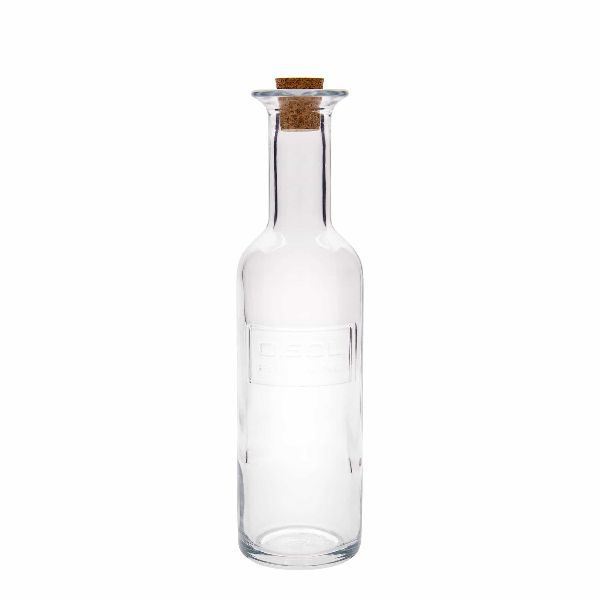 500 ml Glasflasche «Optima Fine Wine», Mündung: Kork