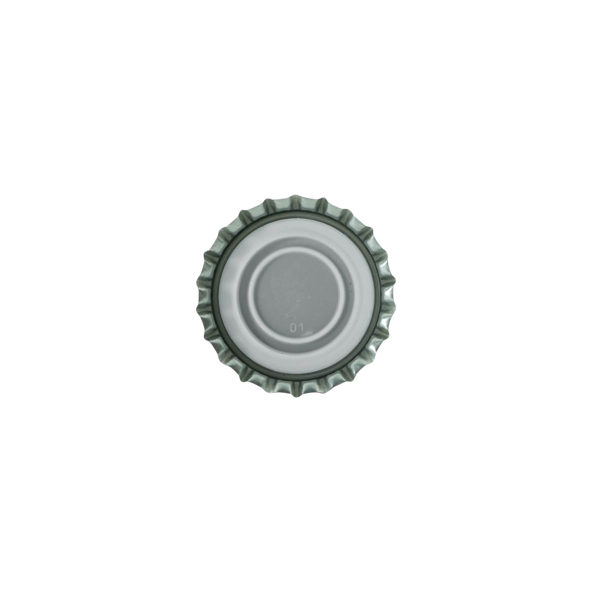 Kronkorken 29 mm, Metall, schwarz Kronkorken 29 mm, Metall, schwarz