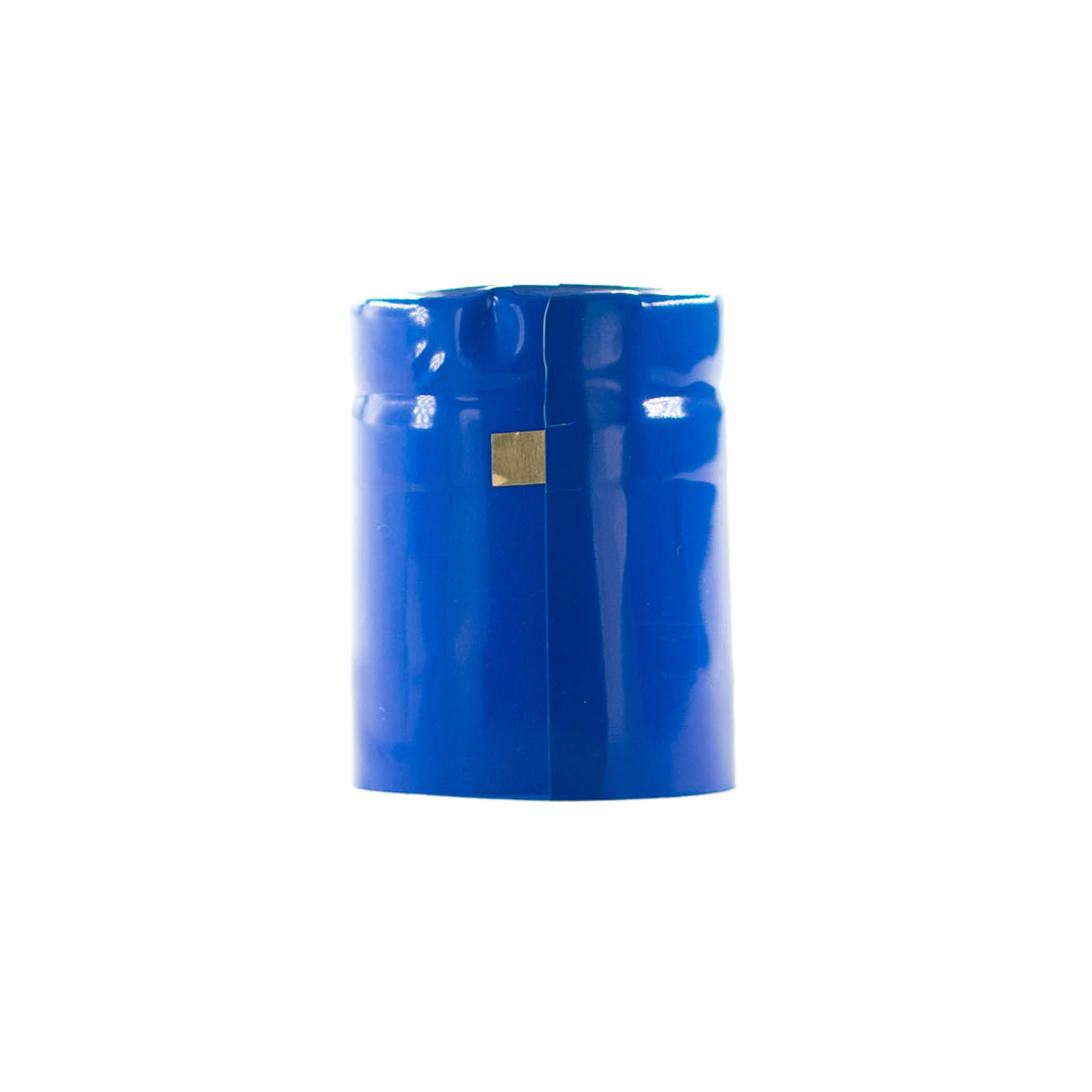 Schrumpfkapsel 32x41, PVC-Kunststoff, blau Schrumpfkapsel 32x41, PVC-Kunststoff, blau