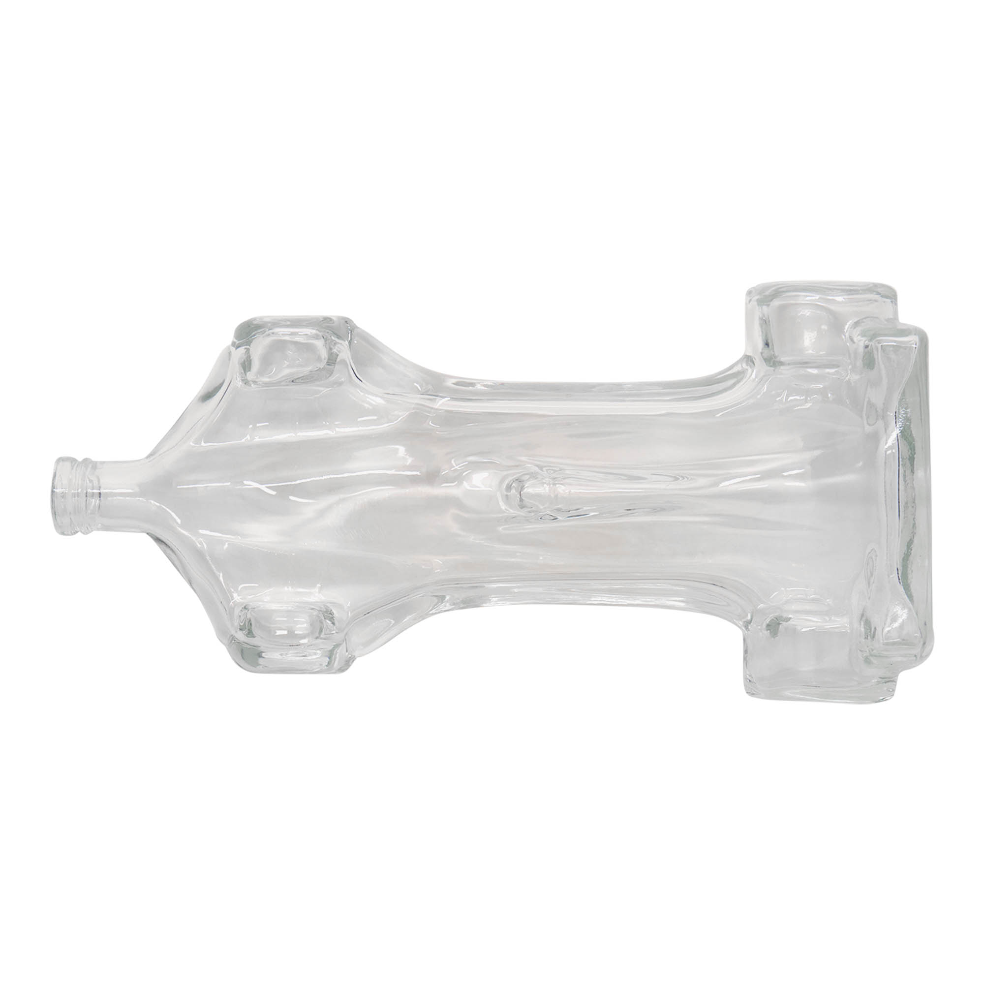 200 ml Glasflasche 'Rennwagen', Mündung: Kork 200 ml Glasflasche 'Rennwagen', Mündung: Kork