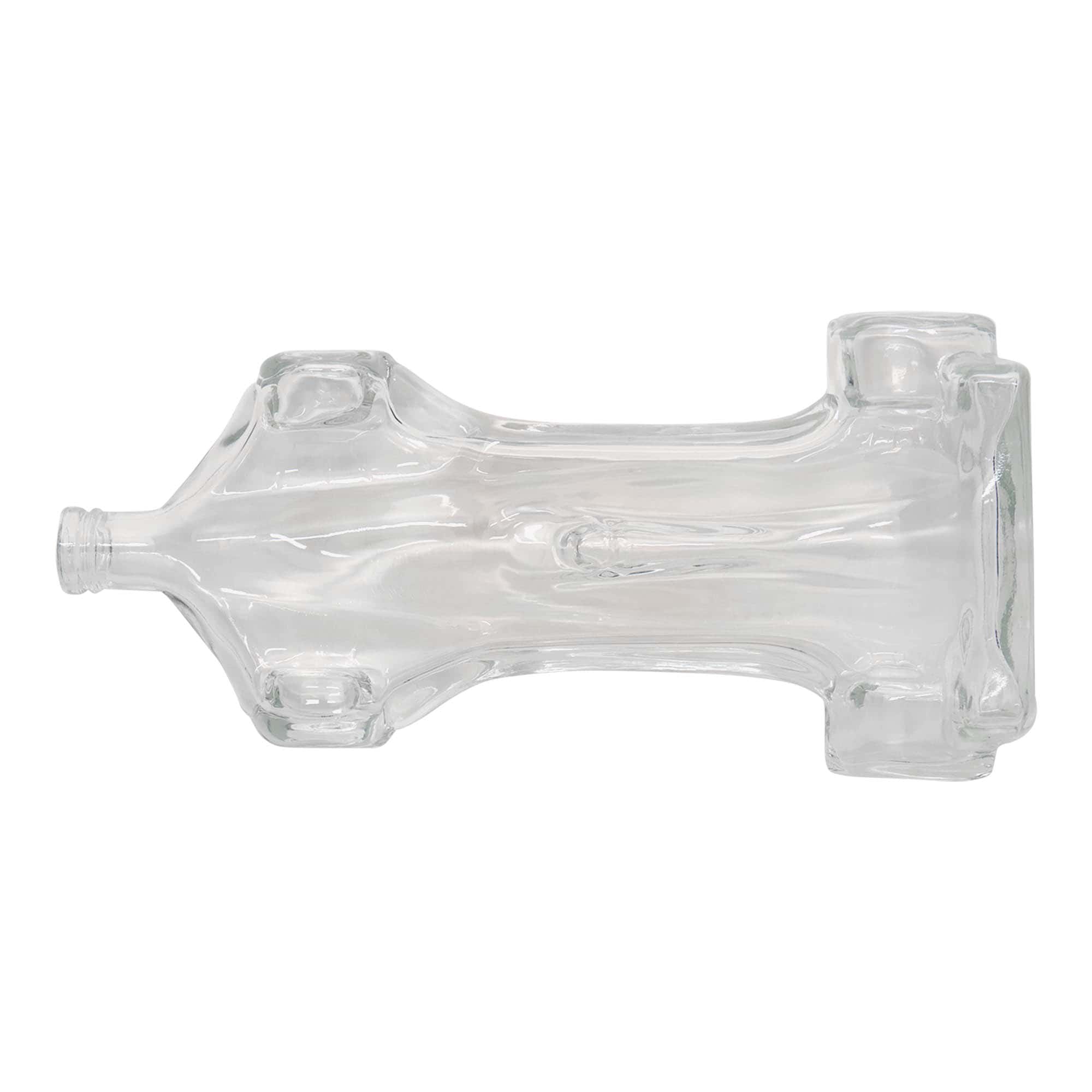 200 ml Glasflasche «Rennwagen», Mündung: Kork