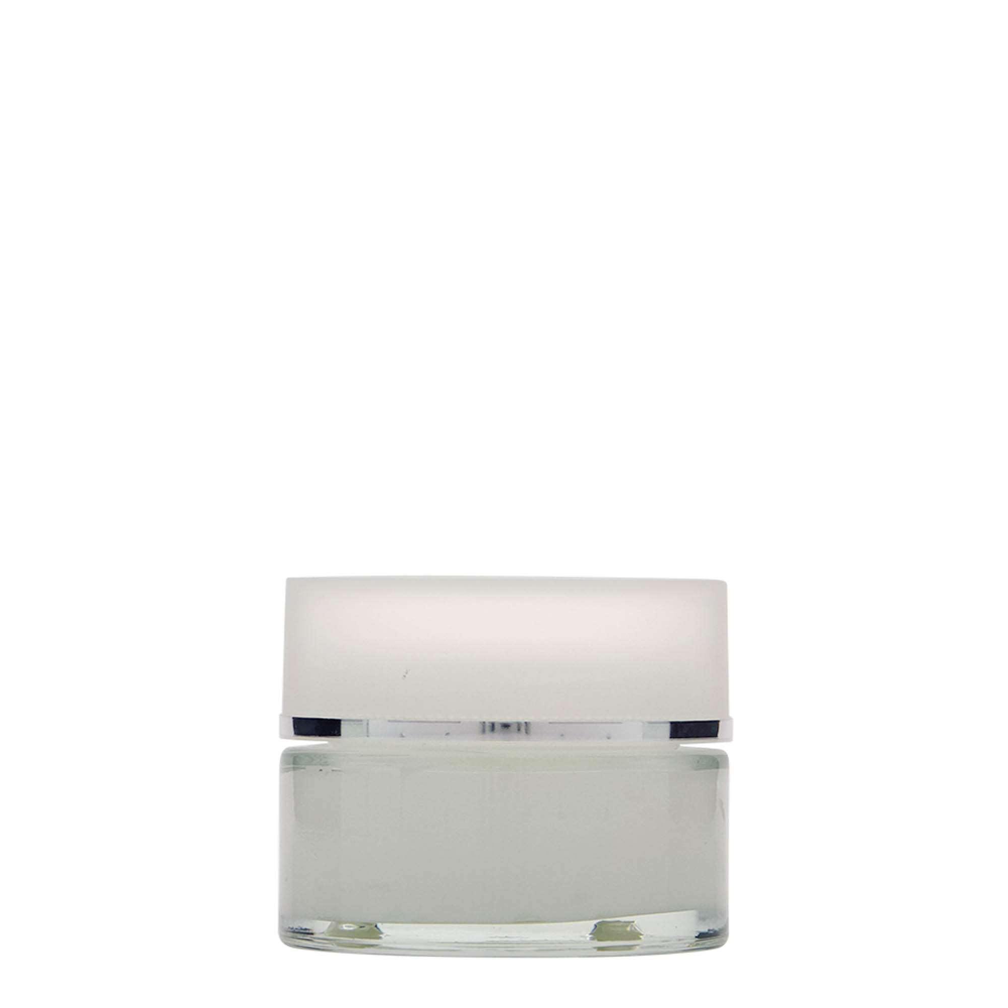 50 ml Tiegel «Clear Edition», Glas, Mündung: Schraubverschluss