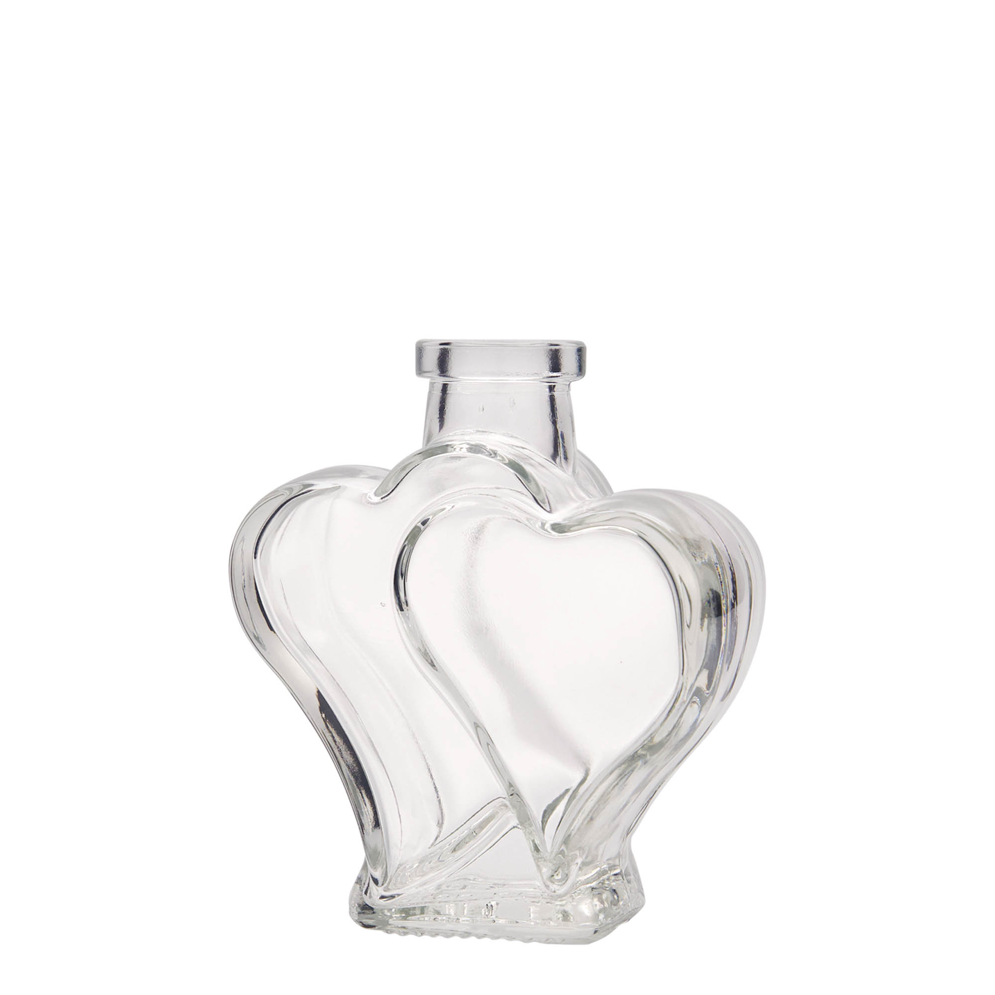 200 ml Glasflasche «Doppelherz», Mündung: Kork