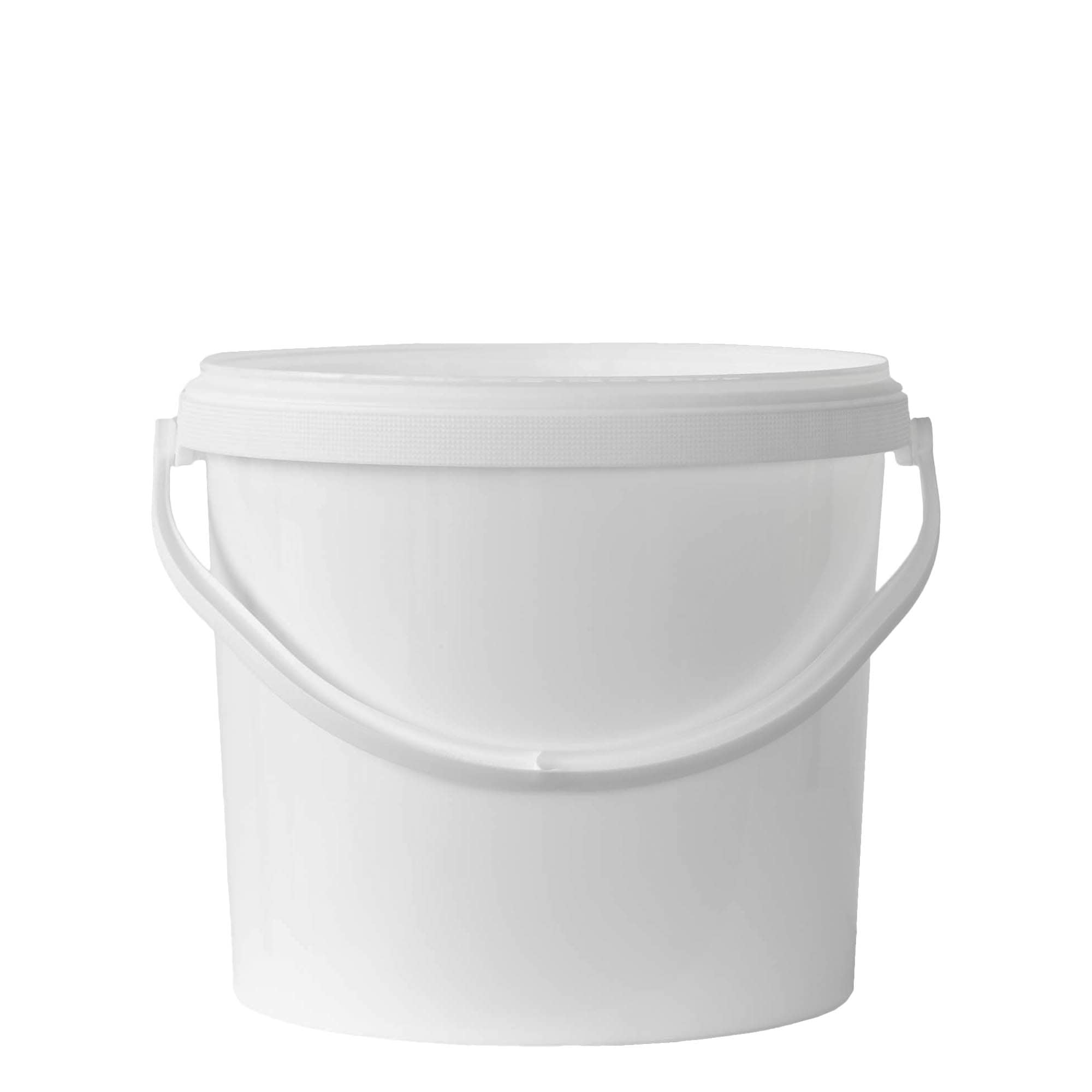 12,5 l Eimer, PP-Kunststoff, weiss