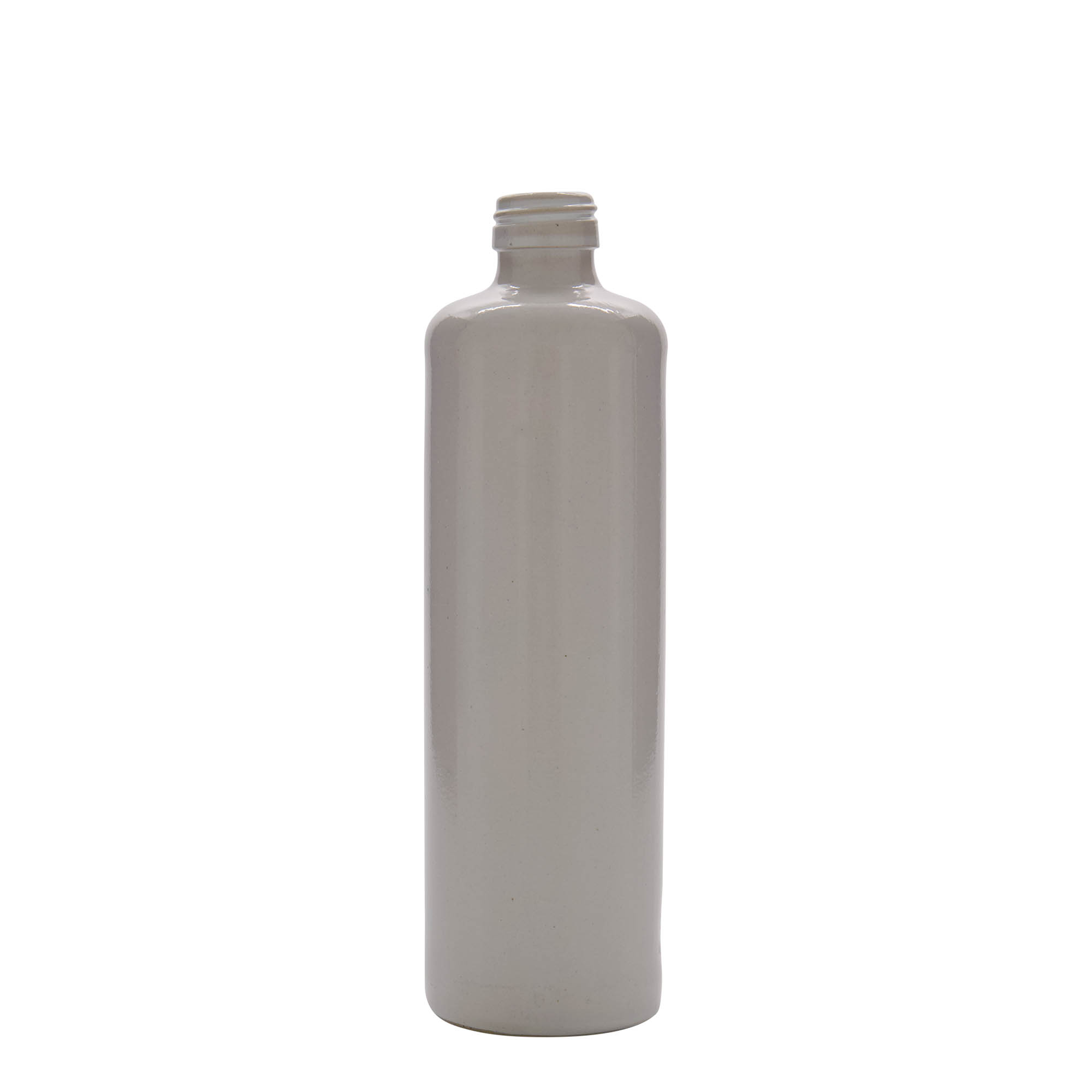 500 ml Tonkrug, Steinzeug, weiss, Mündung: PP 31,5