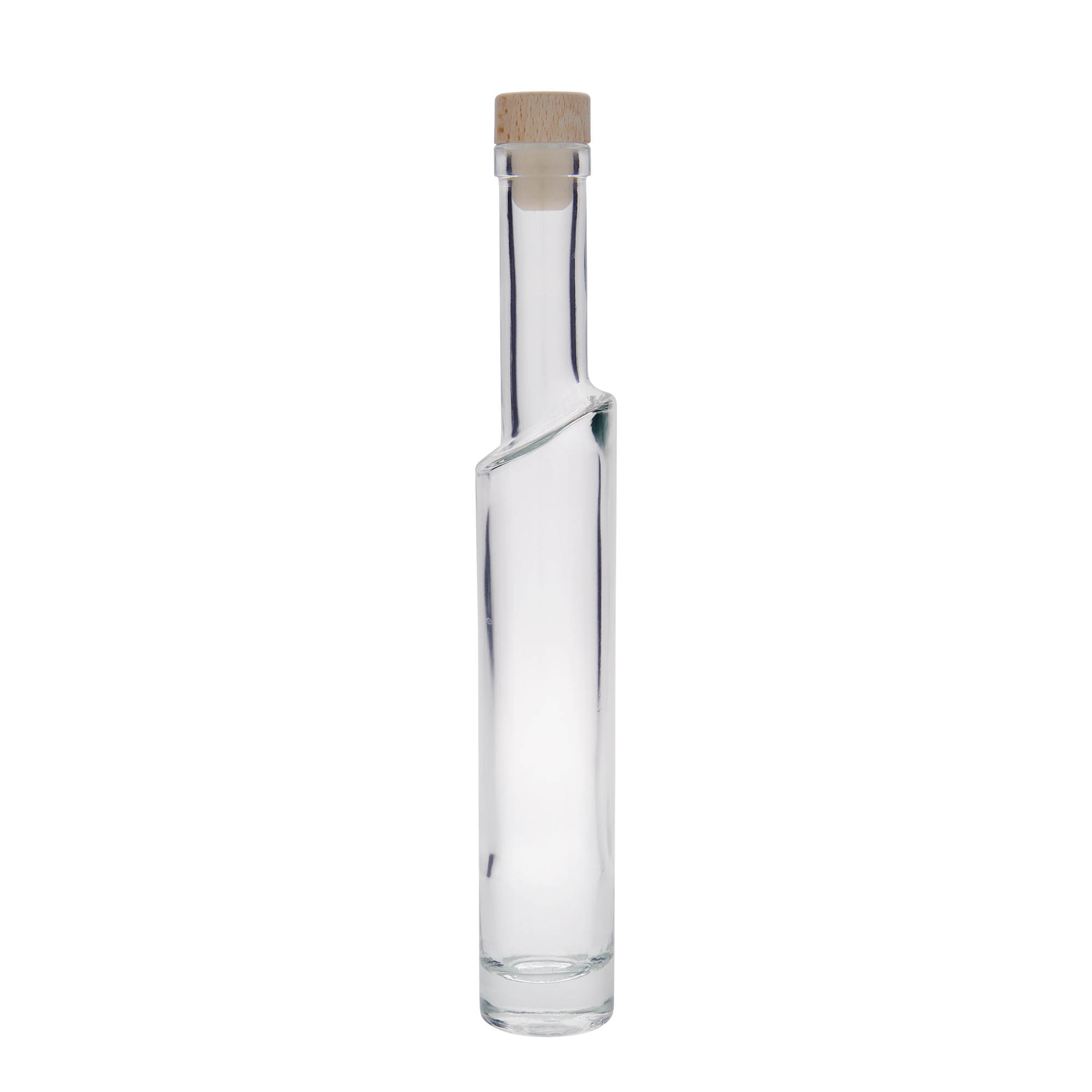 200 ml Glasflasche «Feeling», Mündung: Kork