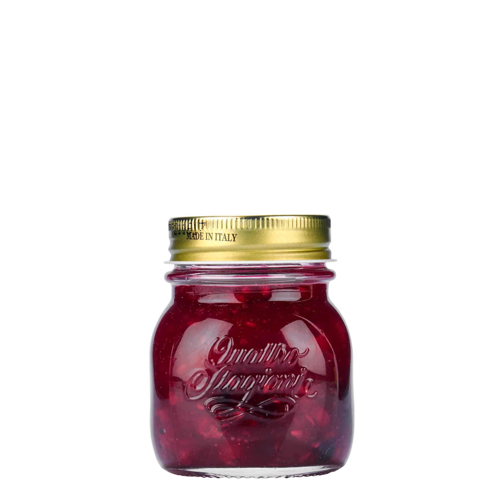 150 ml Glas «Quattro Stagioni», Mündung: Schraubverschluss