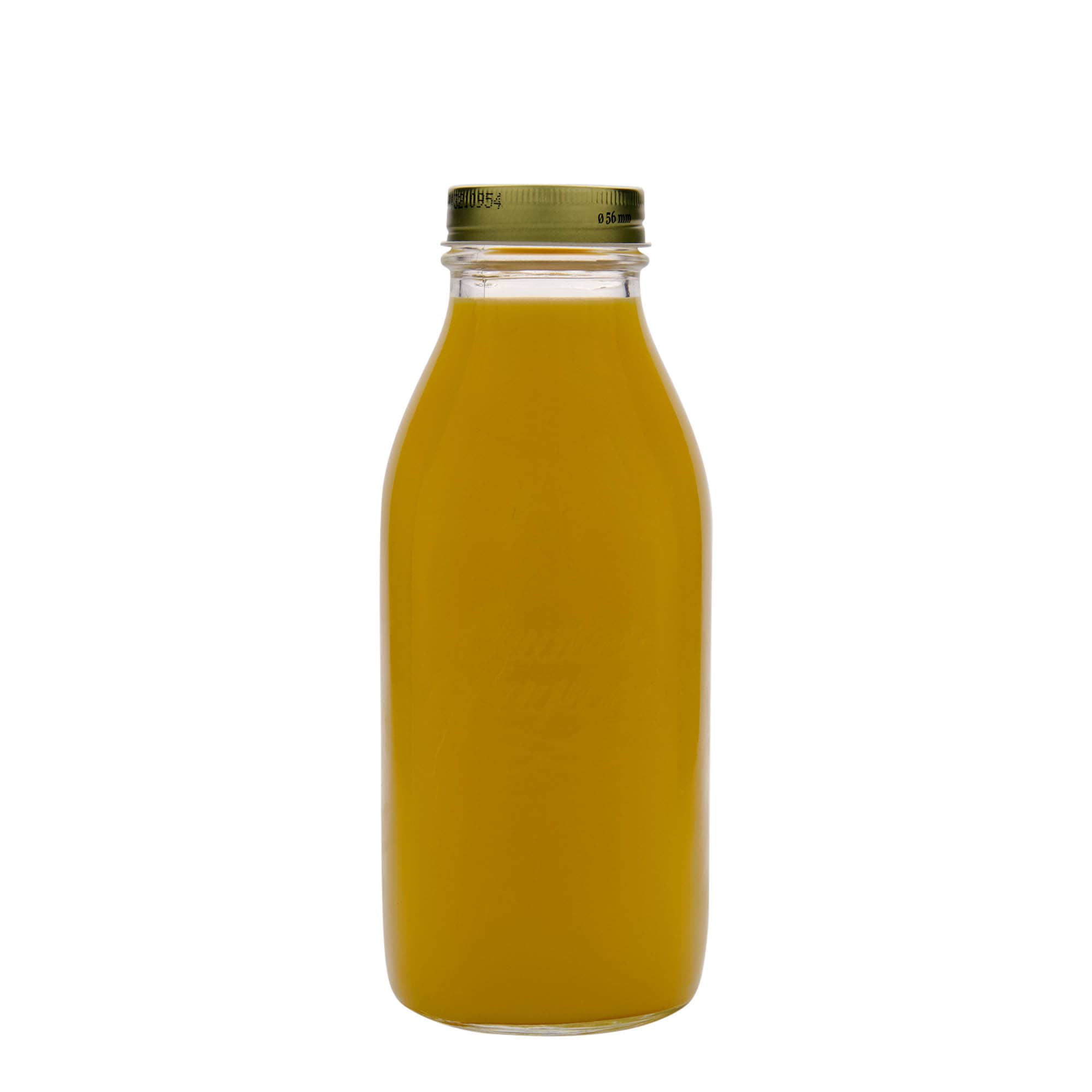1.000 ml Glasflasche «Quattro Stagioni», Mündung: Schraubverschluss
