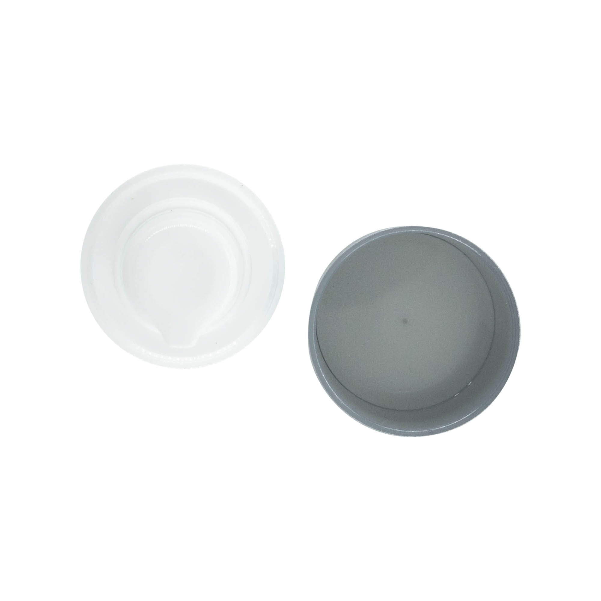 Airless Dispenser Pumpkopf «Micro», PP-Kunststoff, silber