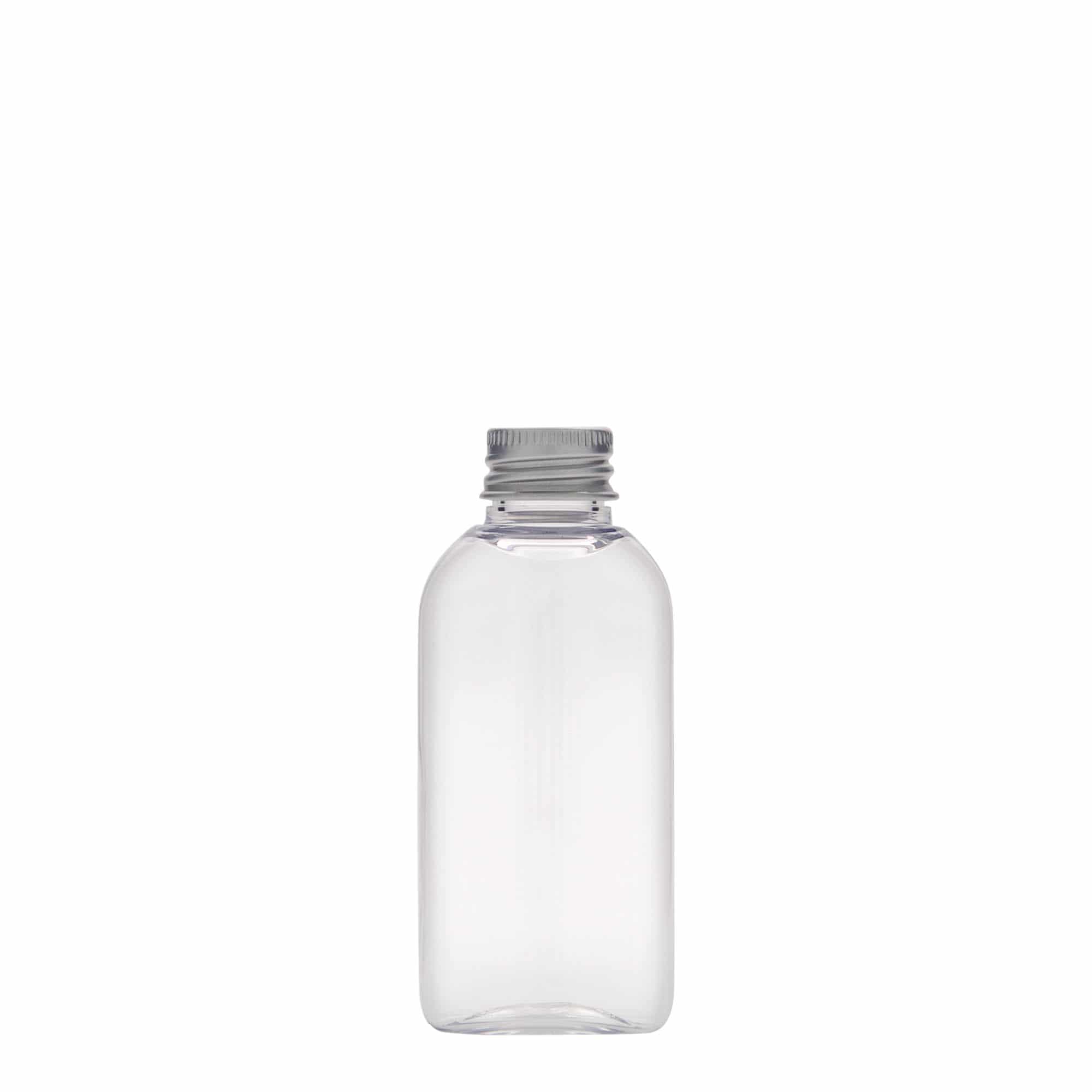 50 ml PET-Flasche «Iris», oval, Kunststoff, Mündung: 20/410