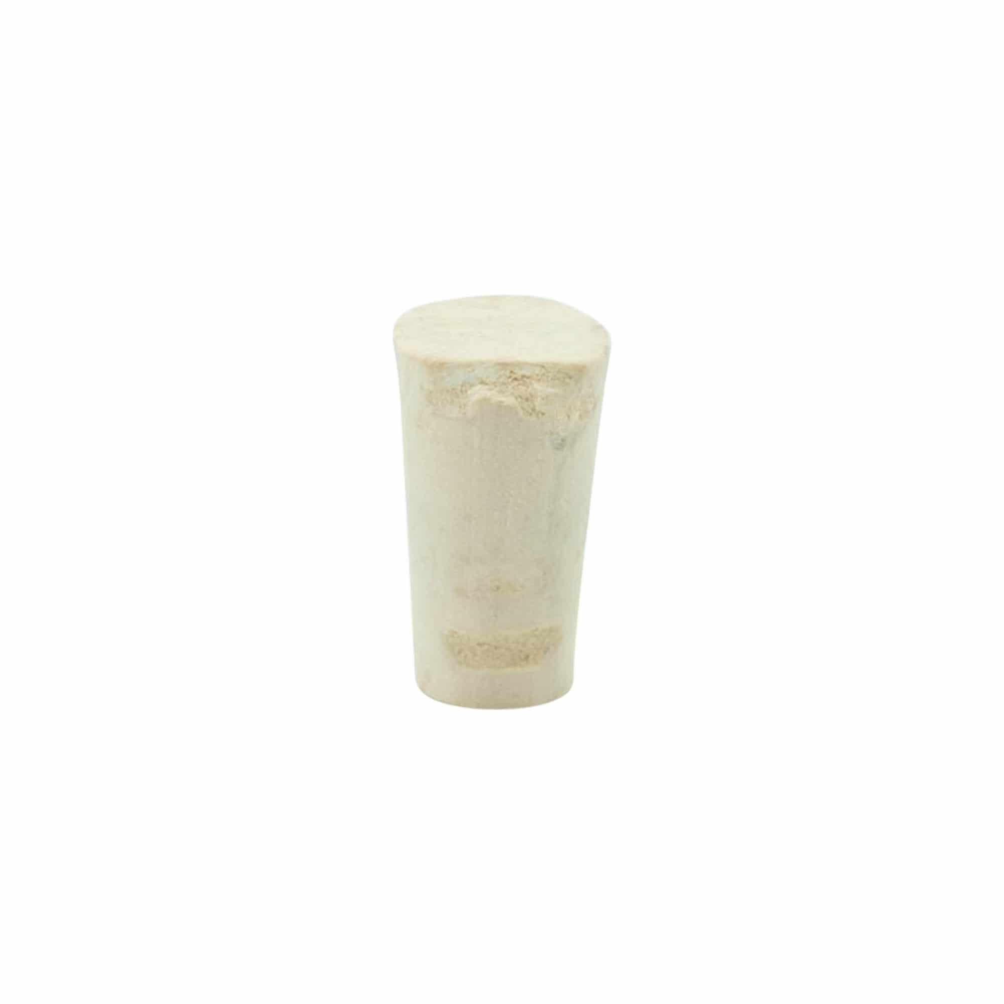 Spitzkorken 9-12 x 22, Presskork, beige, für Mündung: Kork