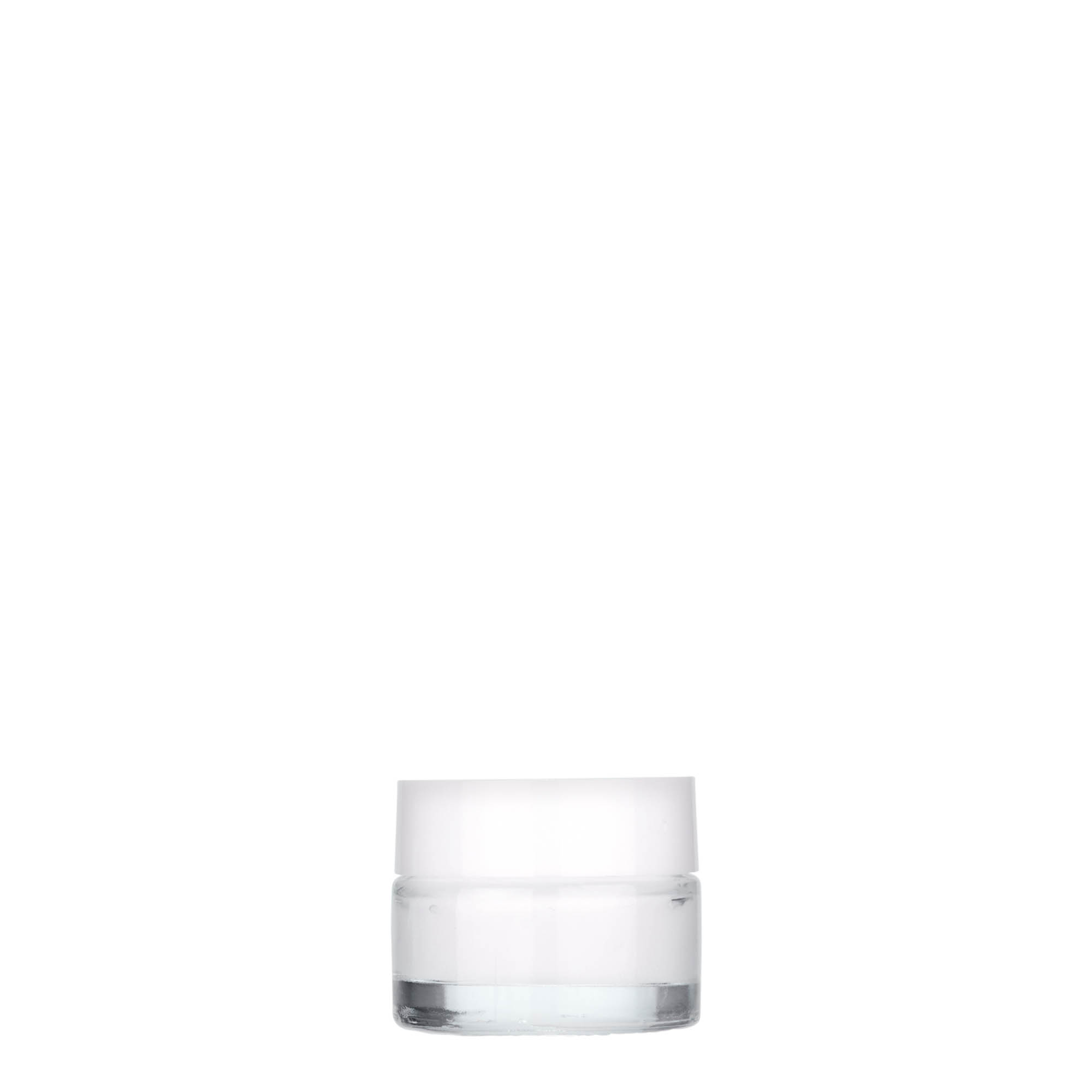 5 ml Tiegel «Beauty», Glas, Mündung: Schraubverschluss