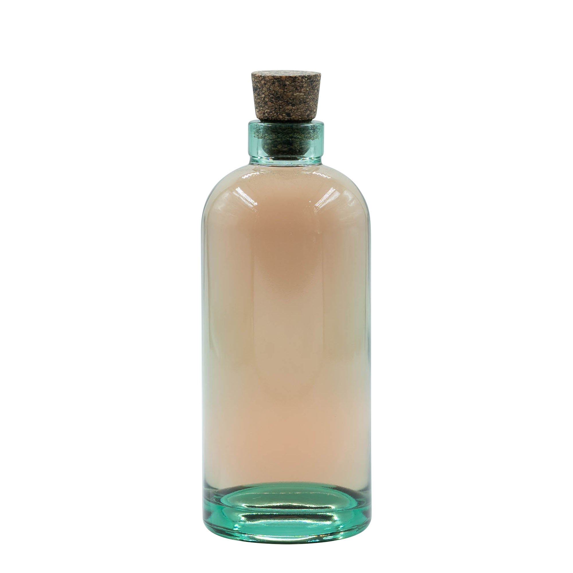 500 ml Glasflasche 'Farm', Mündung: Kork 500 ml Glasflasche 'Farm', Mündung: Kork