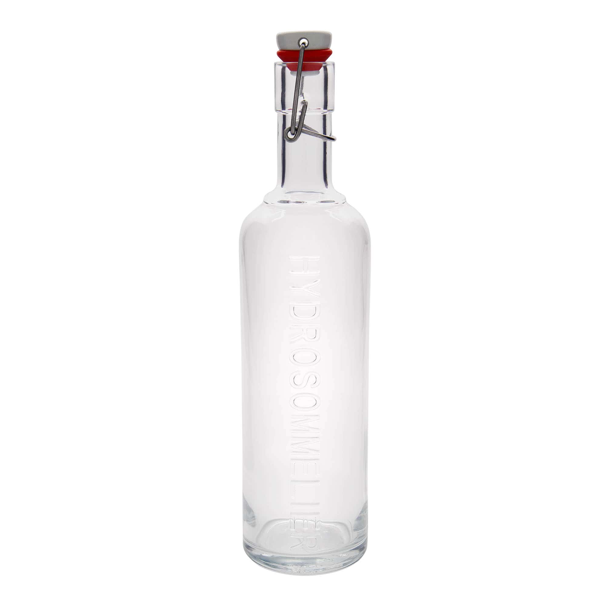 1.000 ml Glasflasche «Optima Hydrosommelier», Mündung: Bügelverschluss